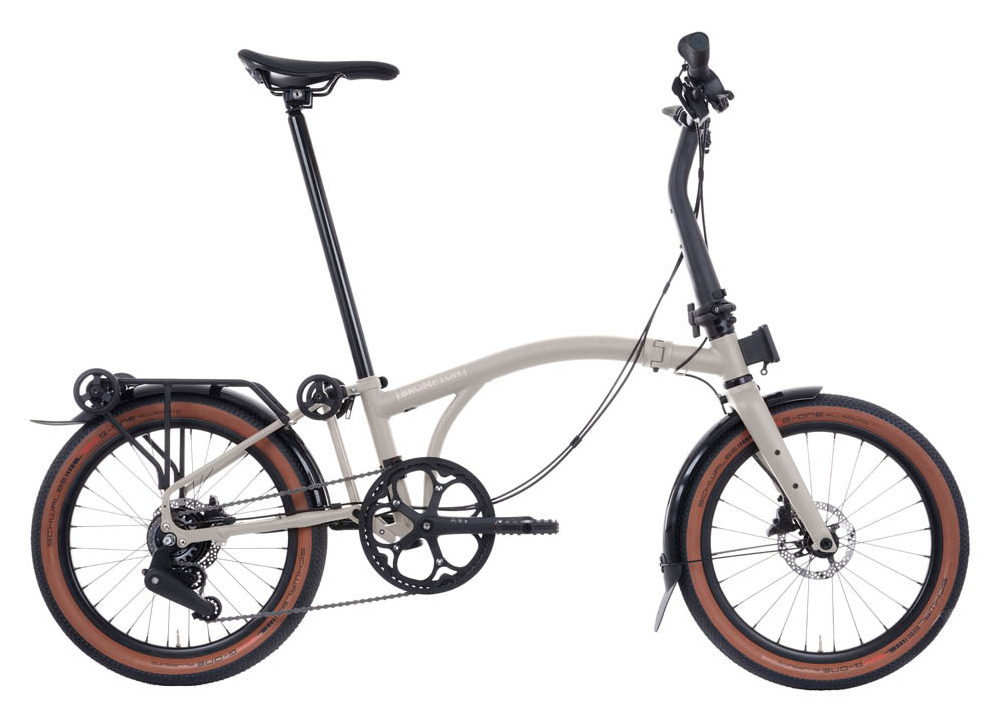 Brompton G Line Explore Traidust White - 345 Wh - 20 Zoll - Faltrahmen (2026)