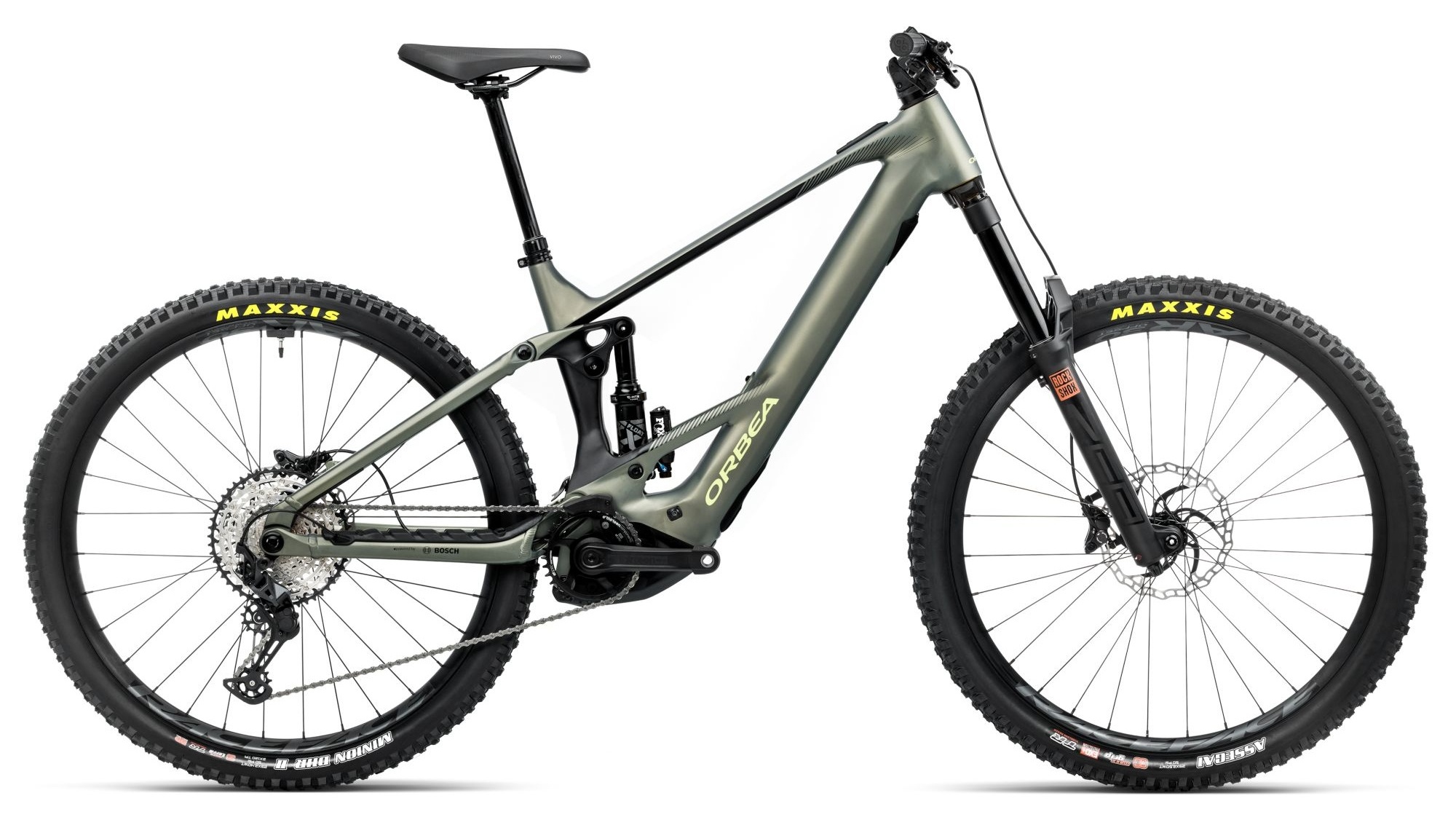 Orbea Wild H20 Spaceship Green-Black - 750 Wh - 29 Zoll - Fully (2025)