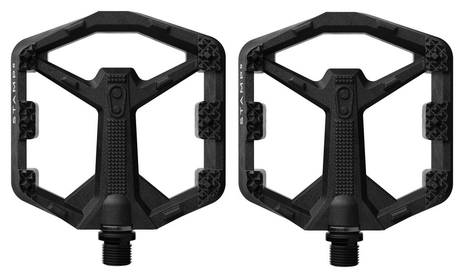 Crankbrothers Stamp 0 Small Plattform-Pedal Schwarz Modell 2026