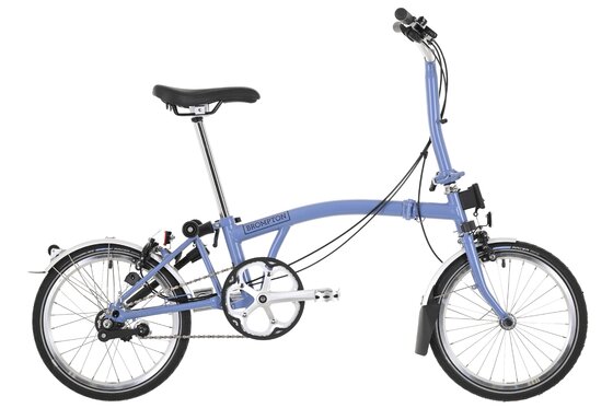 Faltrad-Klapprad - Brompton M3L - FCB - 2021 - 16 Zoll - Faltrahmen