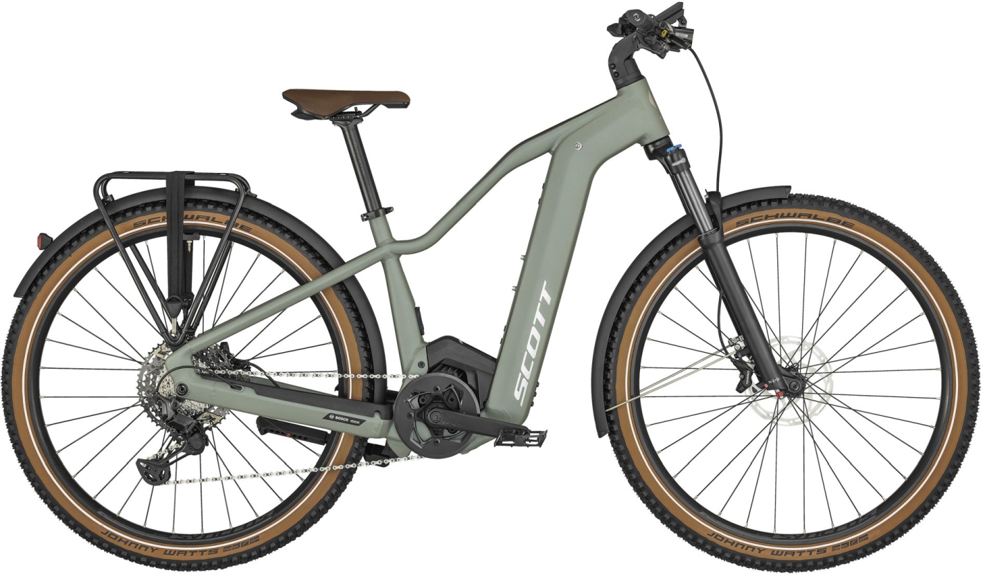 Scott Axis eRIDE 10 Lady Highland Green - 750 Wh - 29 Zoll - Diamant (2024)