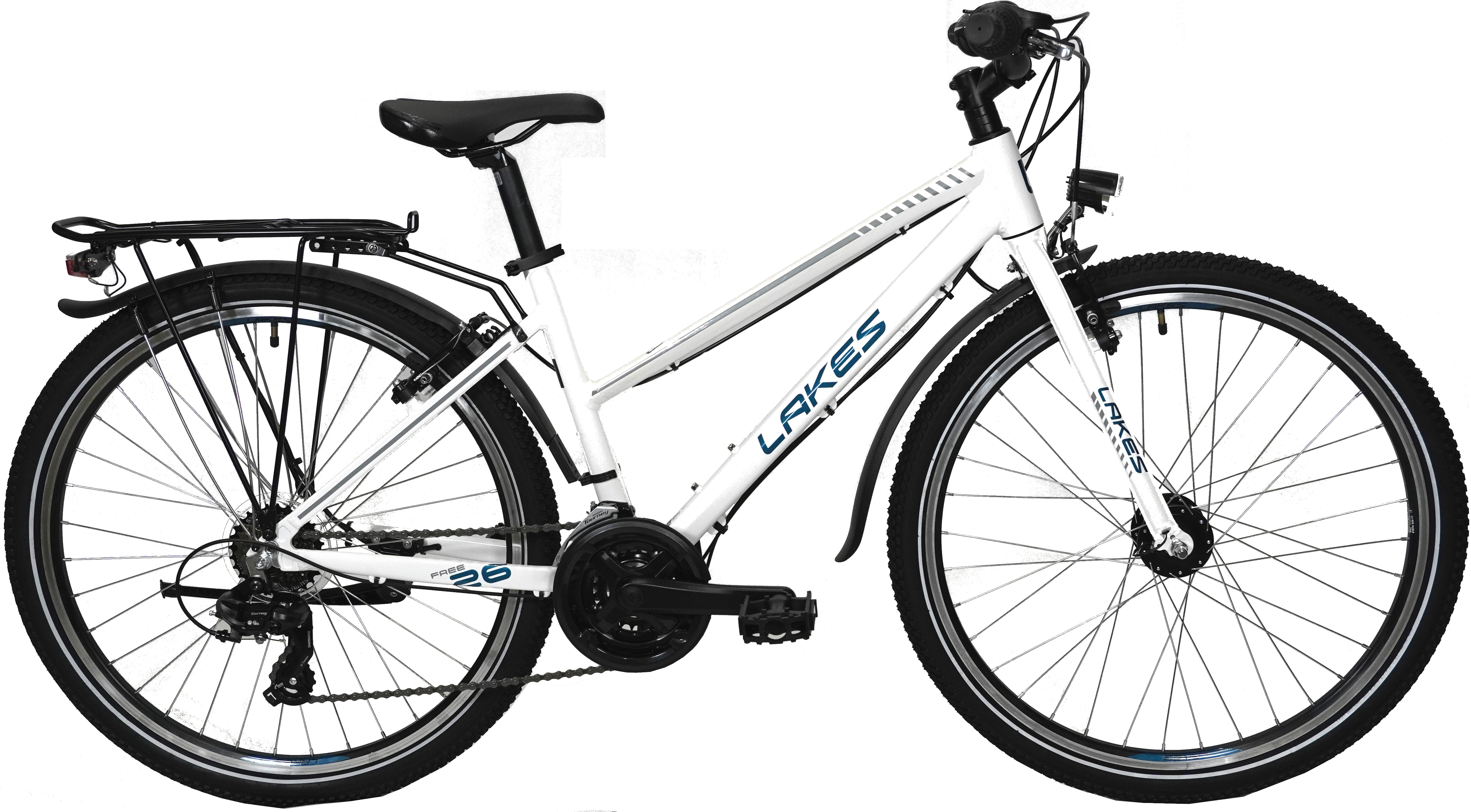 Lakes Free 26 SL Weiß - 26 Zoll - Trapez (2026)