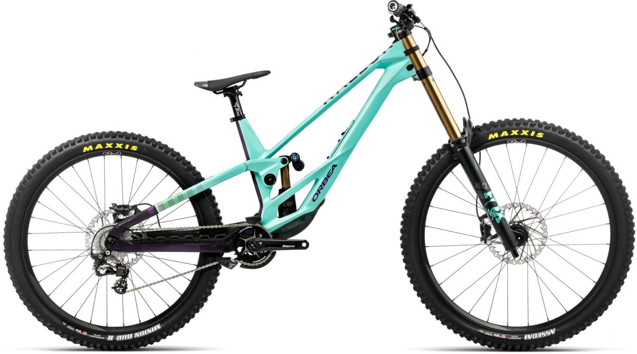 Orbea Rallon D-LTD Aloha Green - Fantasy Purple Carbon View (Gloss) - 29/27,5 Zoll - Fully (2026)