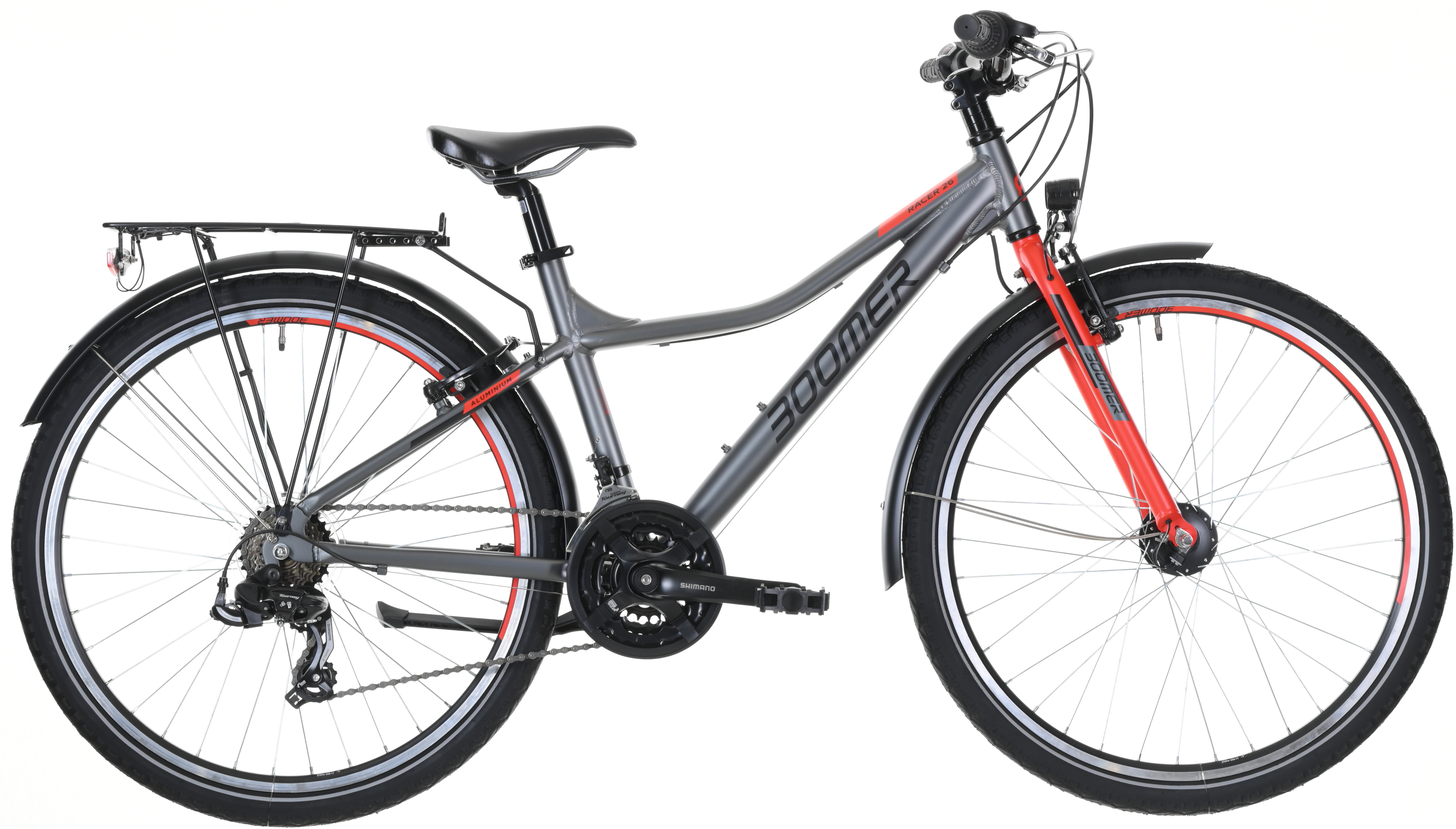 Boomer Racer 26 Grau - 26 Zoll - Diamant (2024)