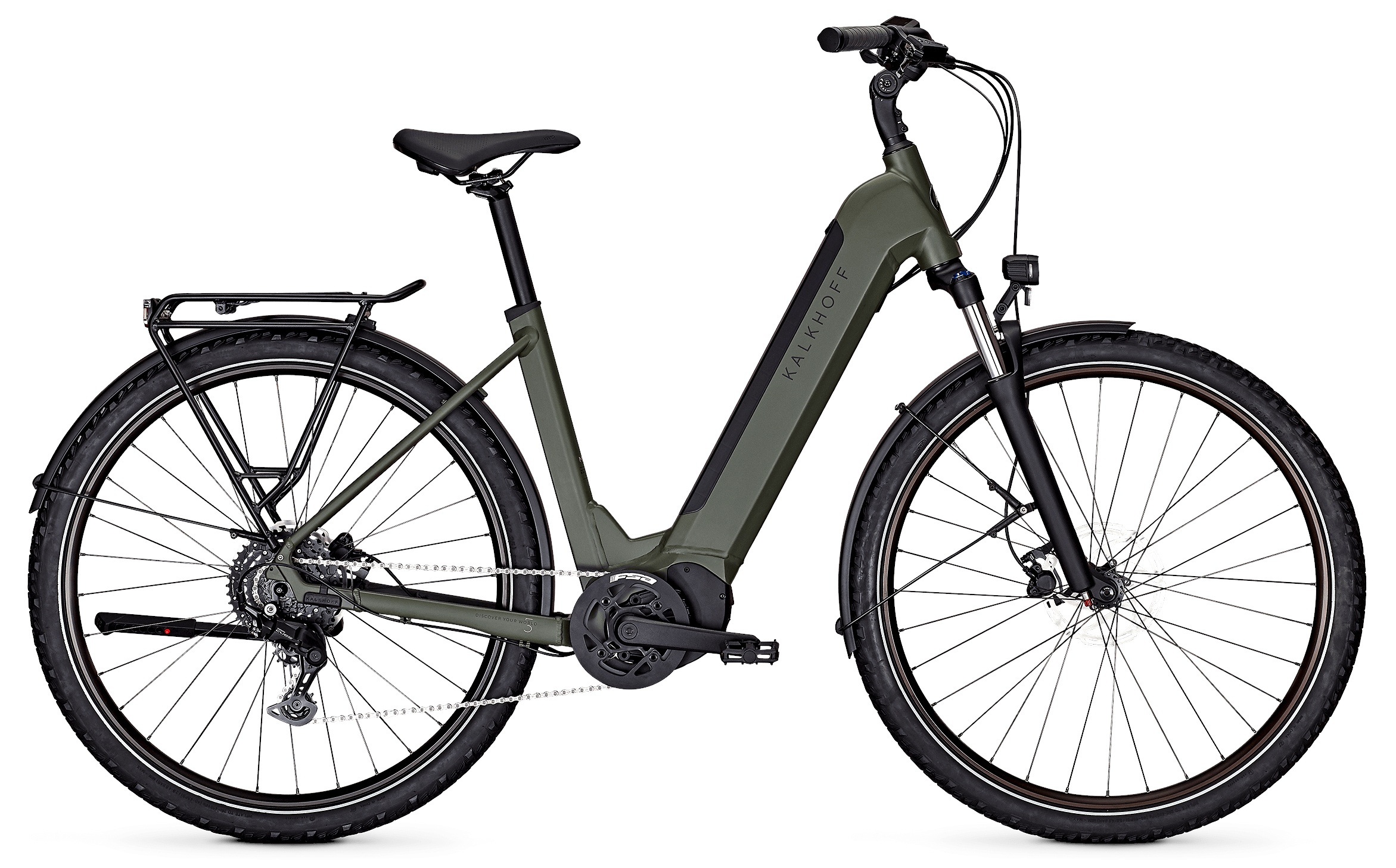 Kalkhoff Entice 5 Season Huntsmengreen Matt - 625 Wh - 29 Zoll - Tiefeinsteiger (2025)
