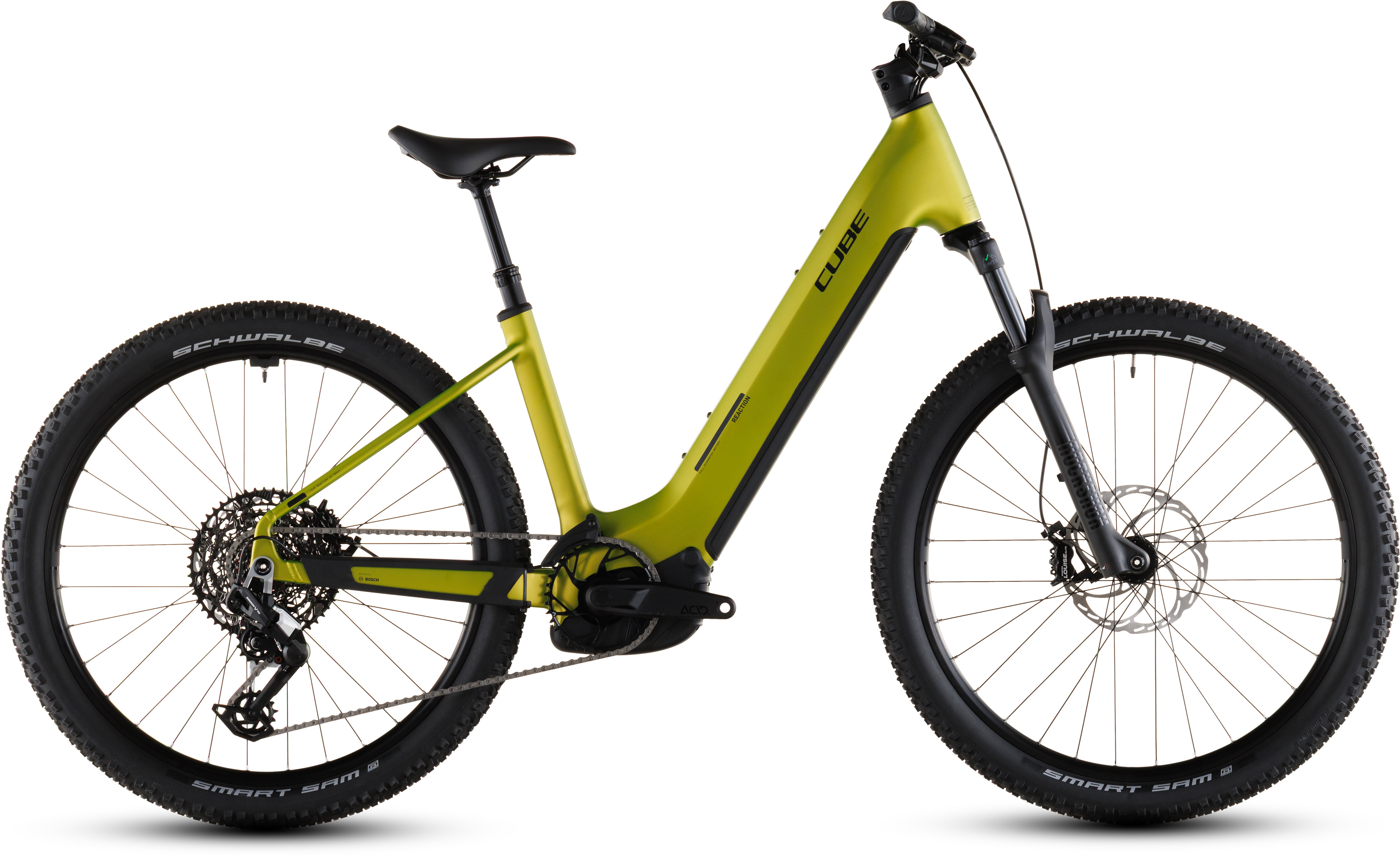 Cube Reaction Hybrid Race 800 lizard´n´black - 800 Wh - 27,5 Zoll - Tiefeinsteiger (2026)