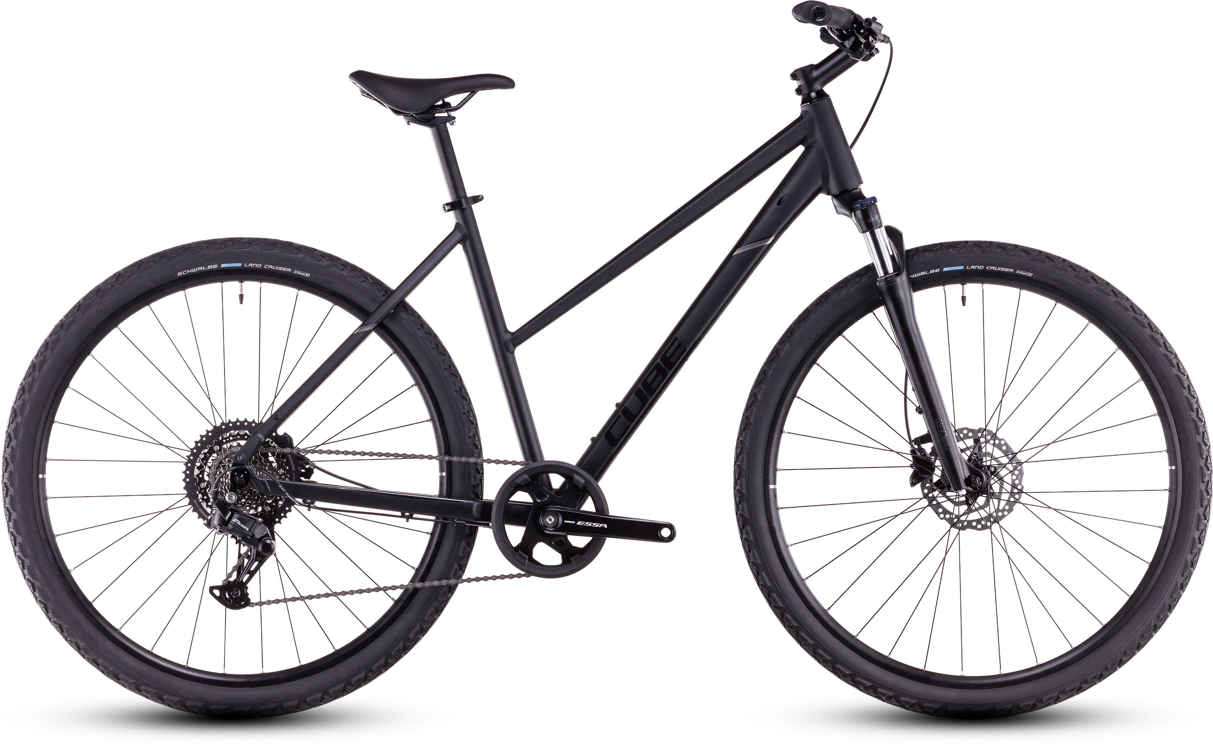 Cube Nature ONE black\'n\'black - 28 Zoll - Trapez (2026)