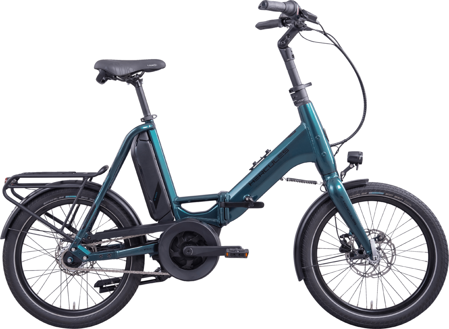 Hercules Rob Fold F7 coral blue-glossy - 400 Wh - 20 Zoll - Faltrahmen (2026)