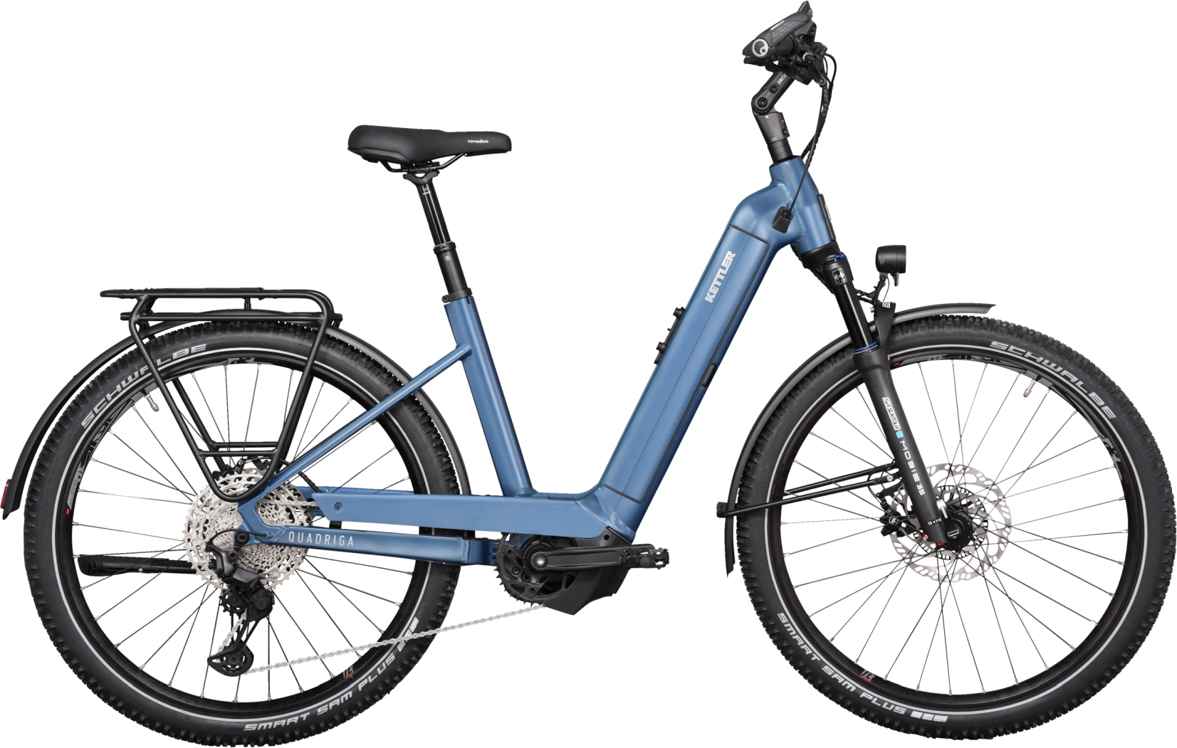 Kettler Quadriga Town & Country Comp C Dark Blue matt - 750 Wh - 27.5 Zoll - Tiefeinsteiger (2025)