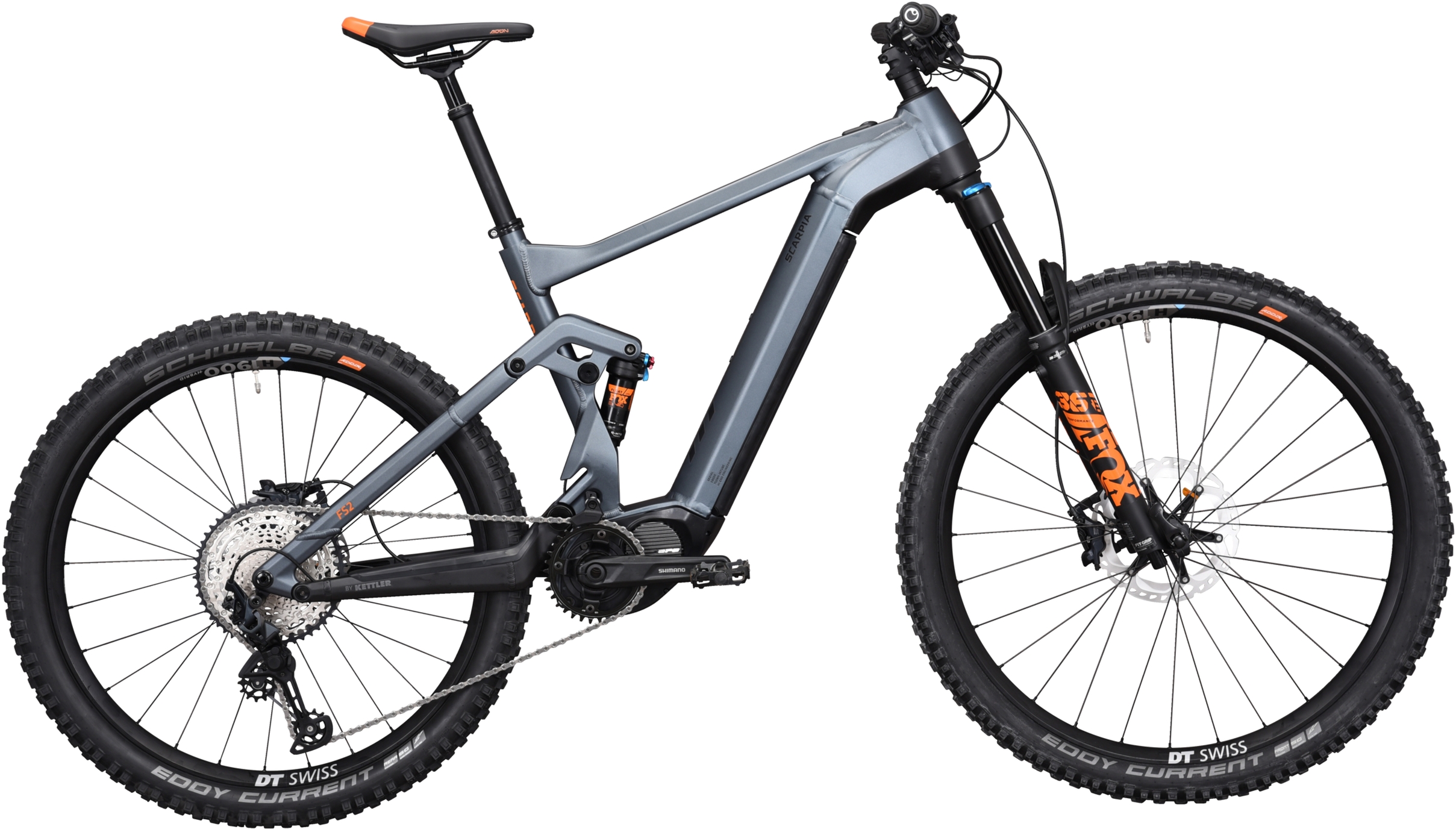 Kettler Scarpia FS 2 Modern Tech Grey - 750 Wh - 29/27.5 Zoll - Fully (2000)