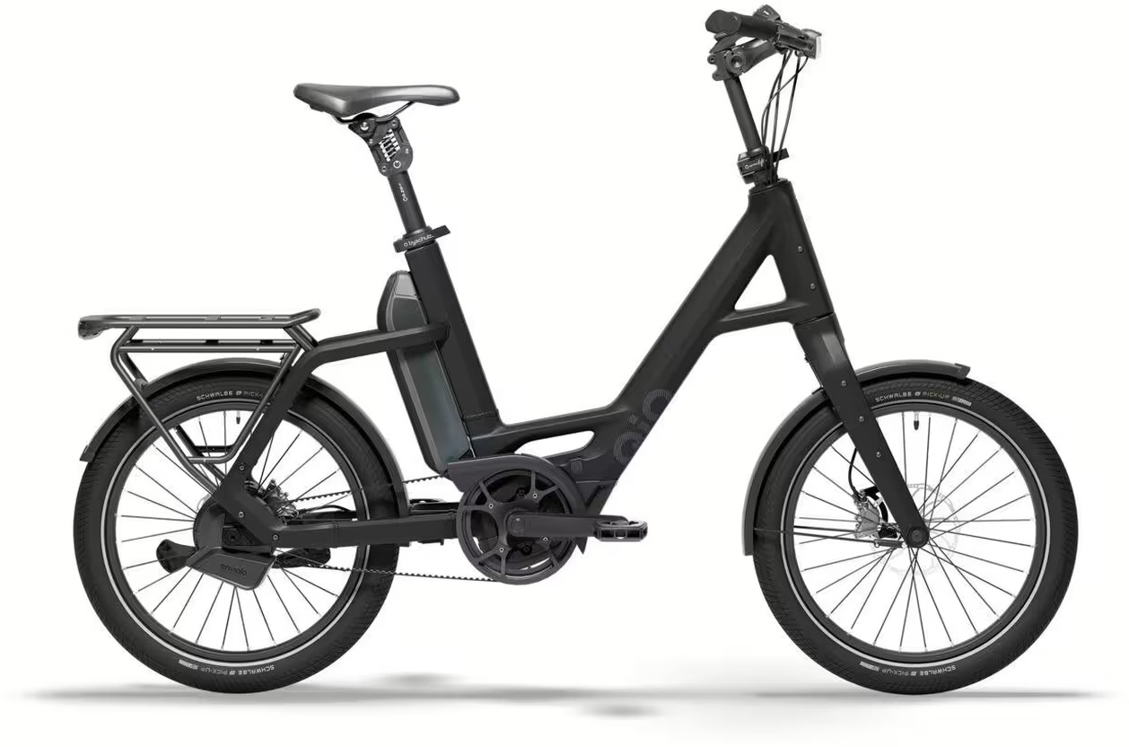 QiO Compact PXA+ Night Black Matt - 800 Wh - 20 Zoll - Compact (2026)