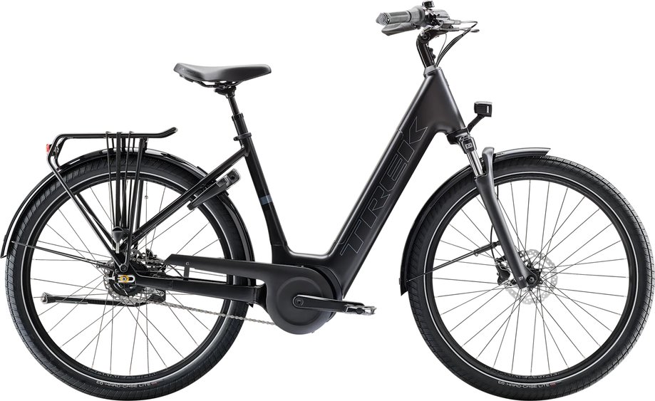 Trek District+ 4 Coaster Lowstep Schwarz Modell 2026