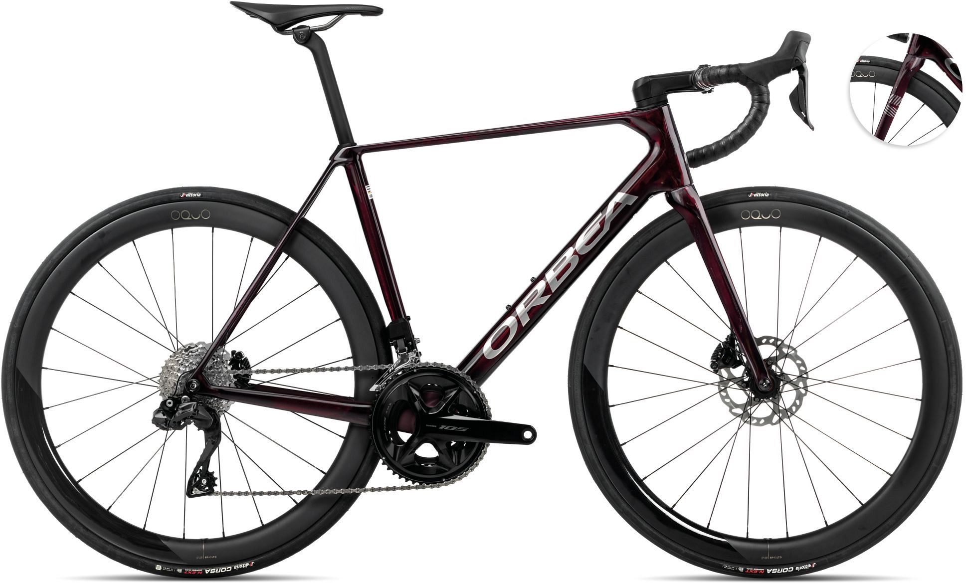 Orbea Orca M30i LTD PWR Rot - 28 Zoll - Diamant (2025)
