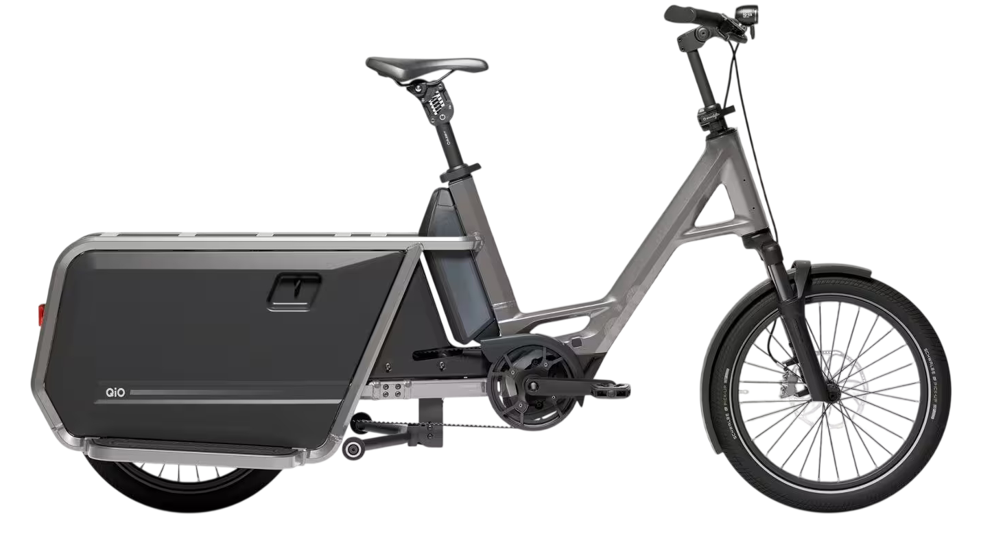 QiO Long CLA Grau - 800 Wh - 20 Zoll - Longtail (2026)