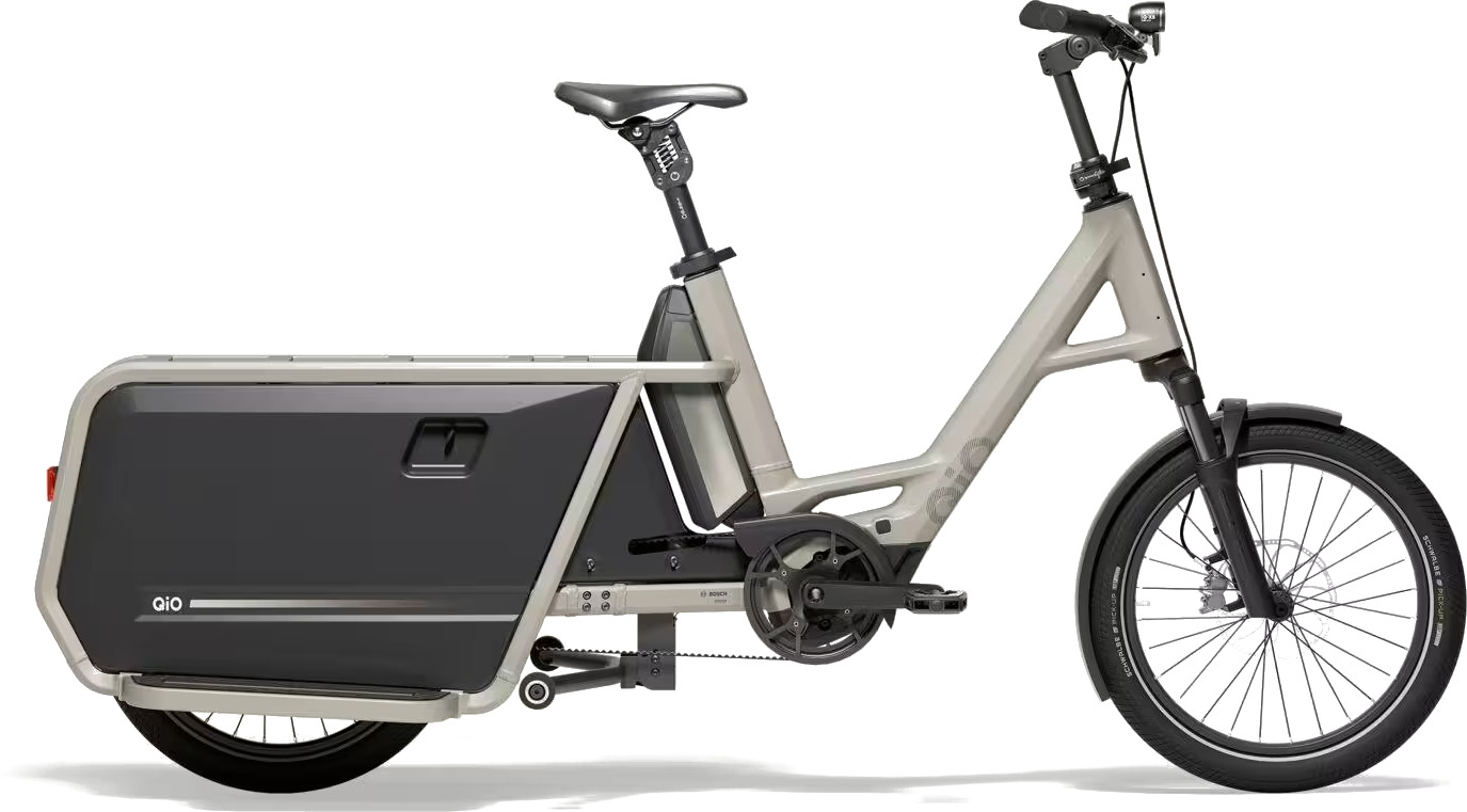 QiO Long CLA Lunar White Matt - 800 Wh - 20 Zoll - Longtail (2026)
