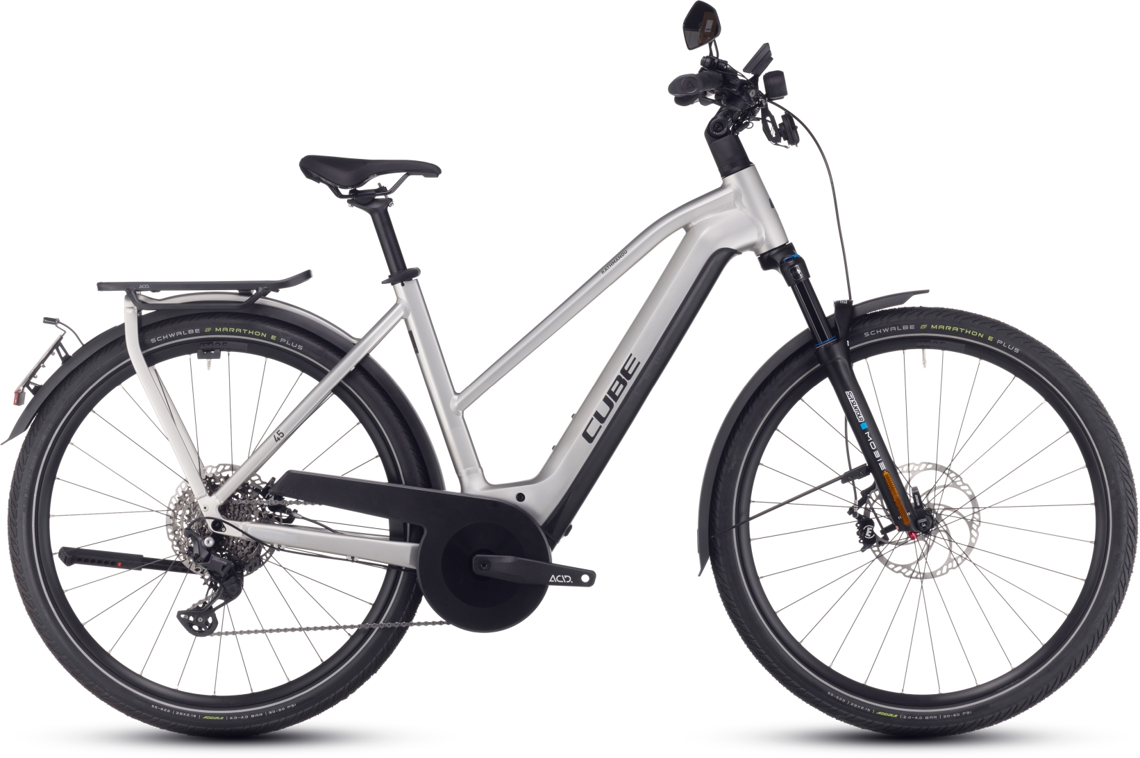 Cube Kathmandu Hybrid 750 45 km/h grey\'n\'reflex - 750 Wh - 28 Zoll - Trapez (2026)