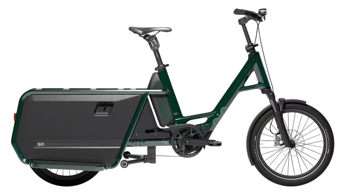 QiO Long CLA Forest Green - 800 Wh - 20 Zoll - Longtail (2026)