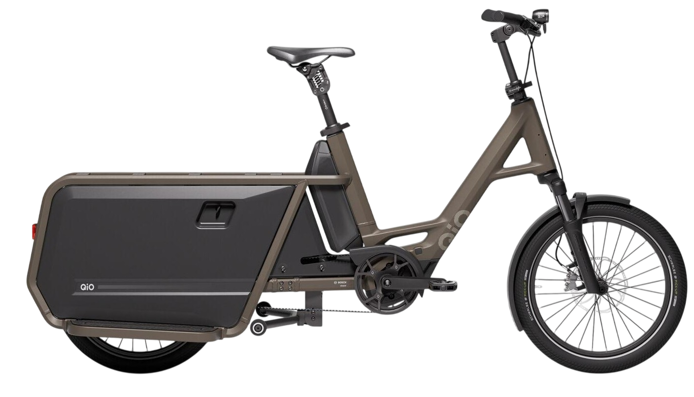 QiO Long CLA dark olive matt - 800 Wh - 20 Zoll - Longtail (2026)