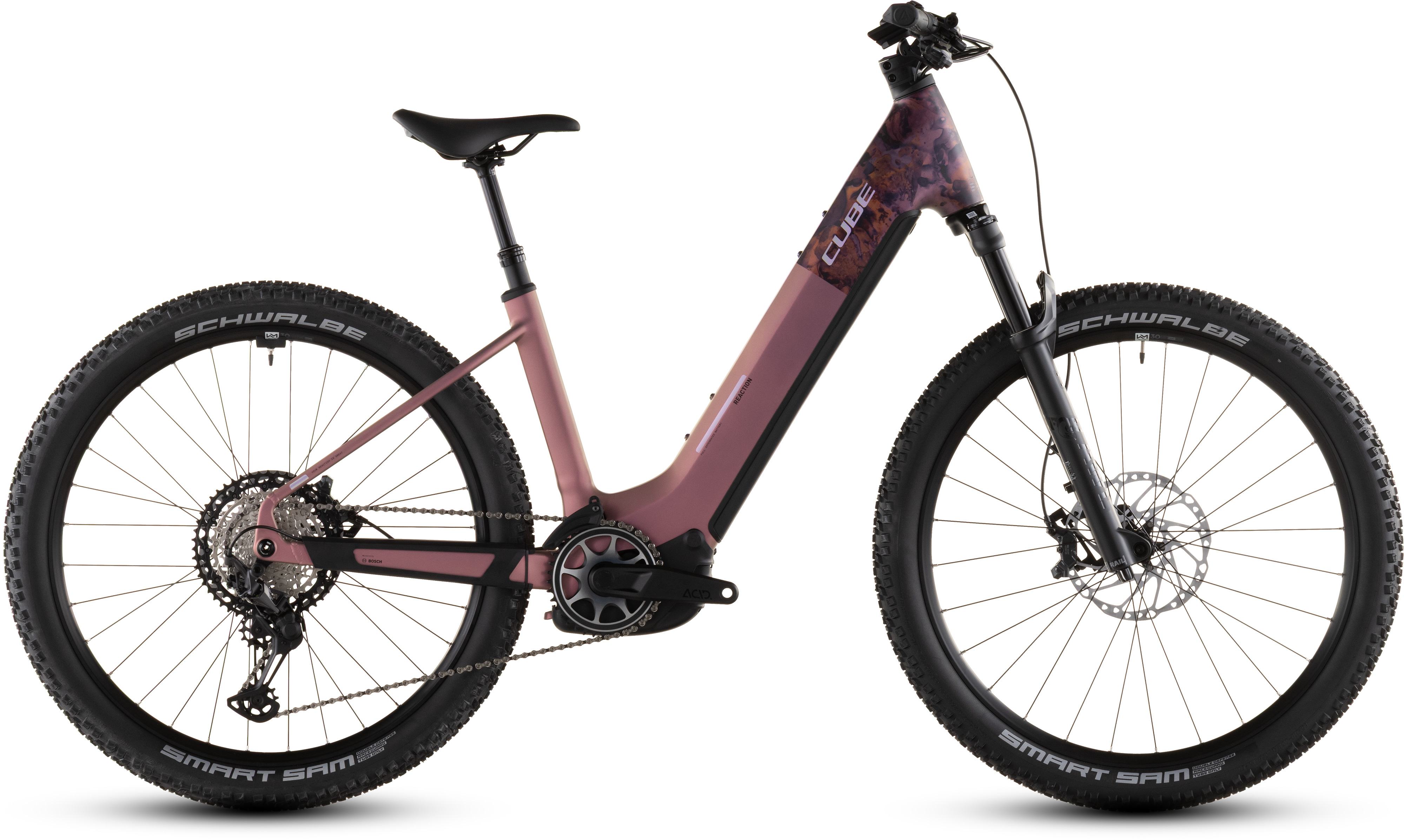 Cube Reaction Hybrid SLX 800 shiftblush´n´art - 800 Wh - 27.5 Zoll - Tiefeinsteiger (2026)