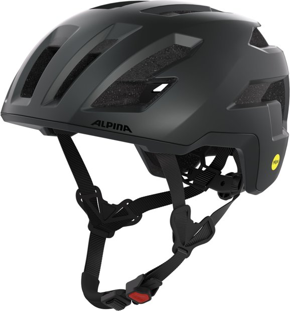 ALPINA Fahrradhelm Taunus Gravel MIPS schwarz | 55-59CM