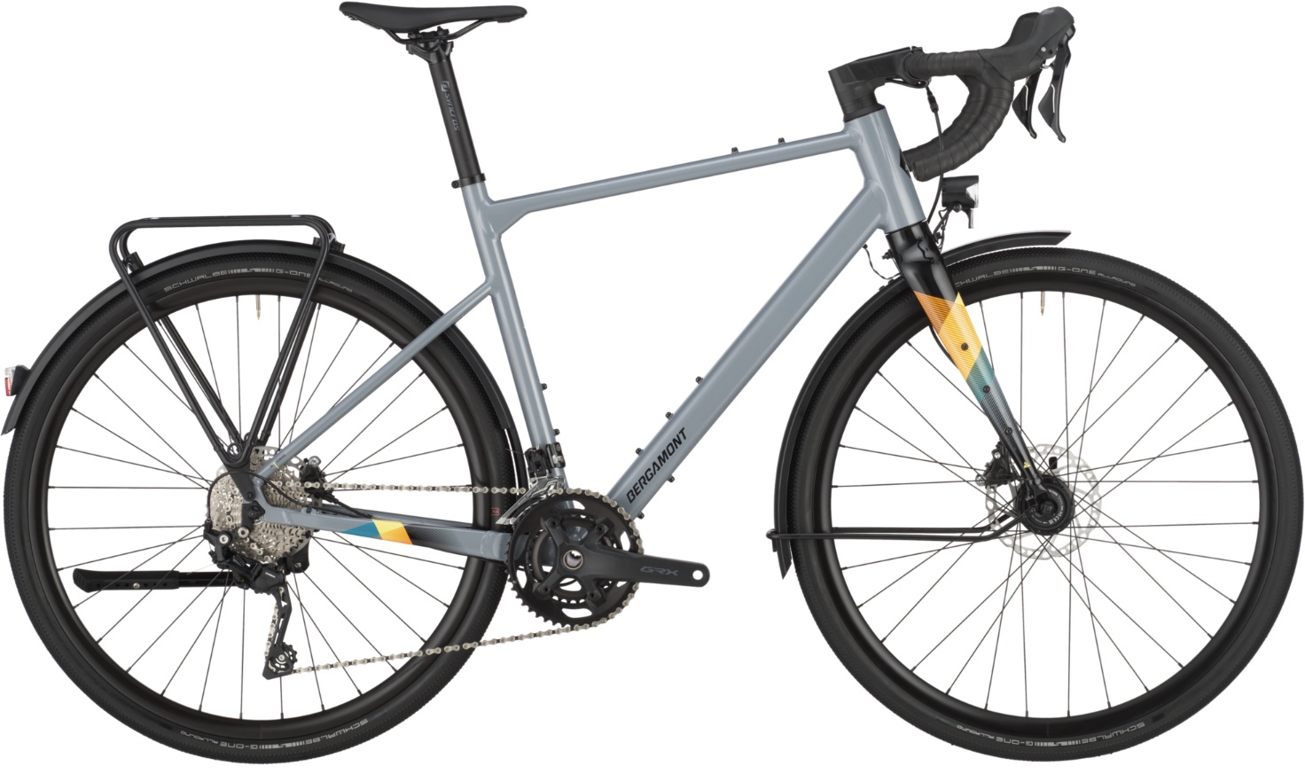 Bergamont Grandurance RD 5 Mortar Grey - 28 Zoll - Diamant (2025)