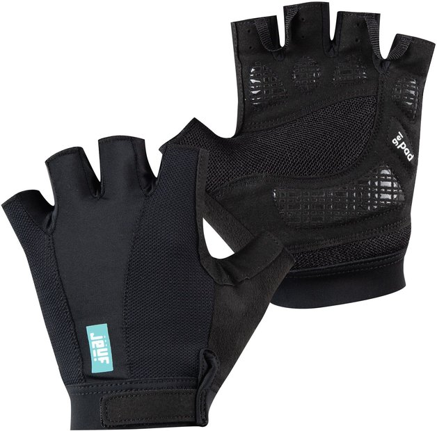 Jeuf Essential Solid Kurzfinger Handschuhe Schwarz Modell 2026