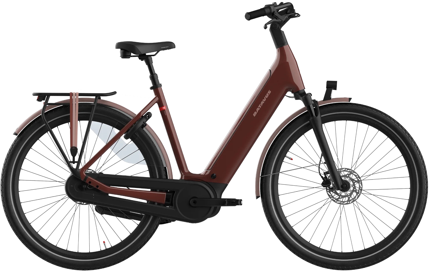 Batavus Finez E-go Power Plus 750 Orange - 750 Wh - 28 Zoll - Tiefeinsteiger (2026)