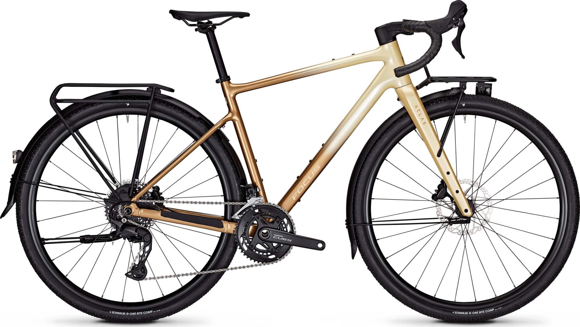 Focus Atlas 6.8 EQP Adamantsilver / Platinumbronze - 28 Zoll - Diamant (2026)