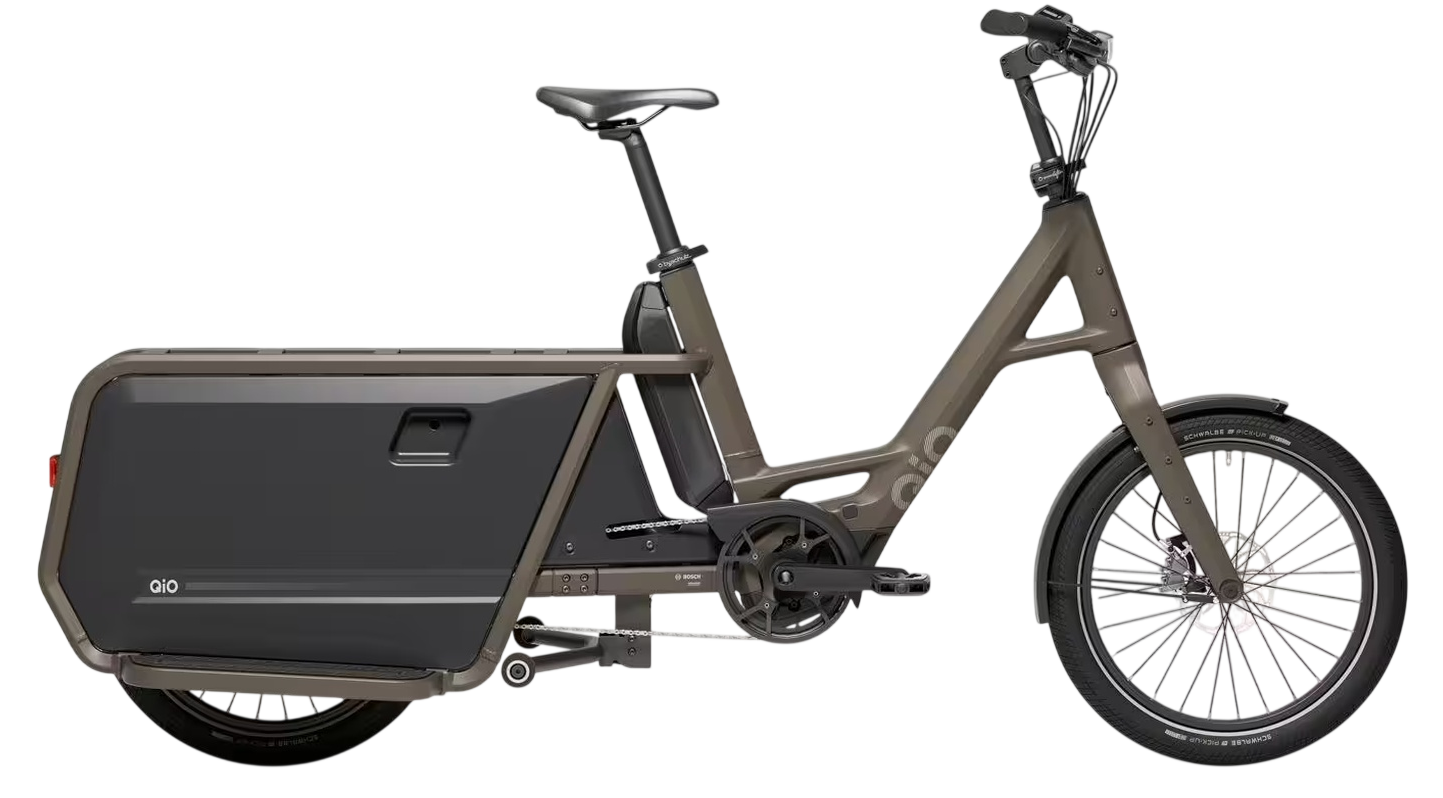 QiO Long P9 Dark Olive Matt - 545 Wh - 20 Zoll - Compact (2026)