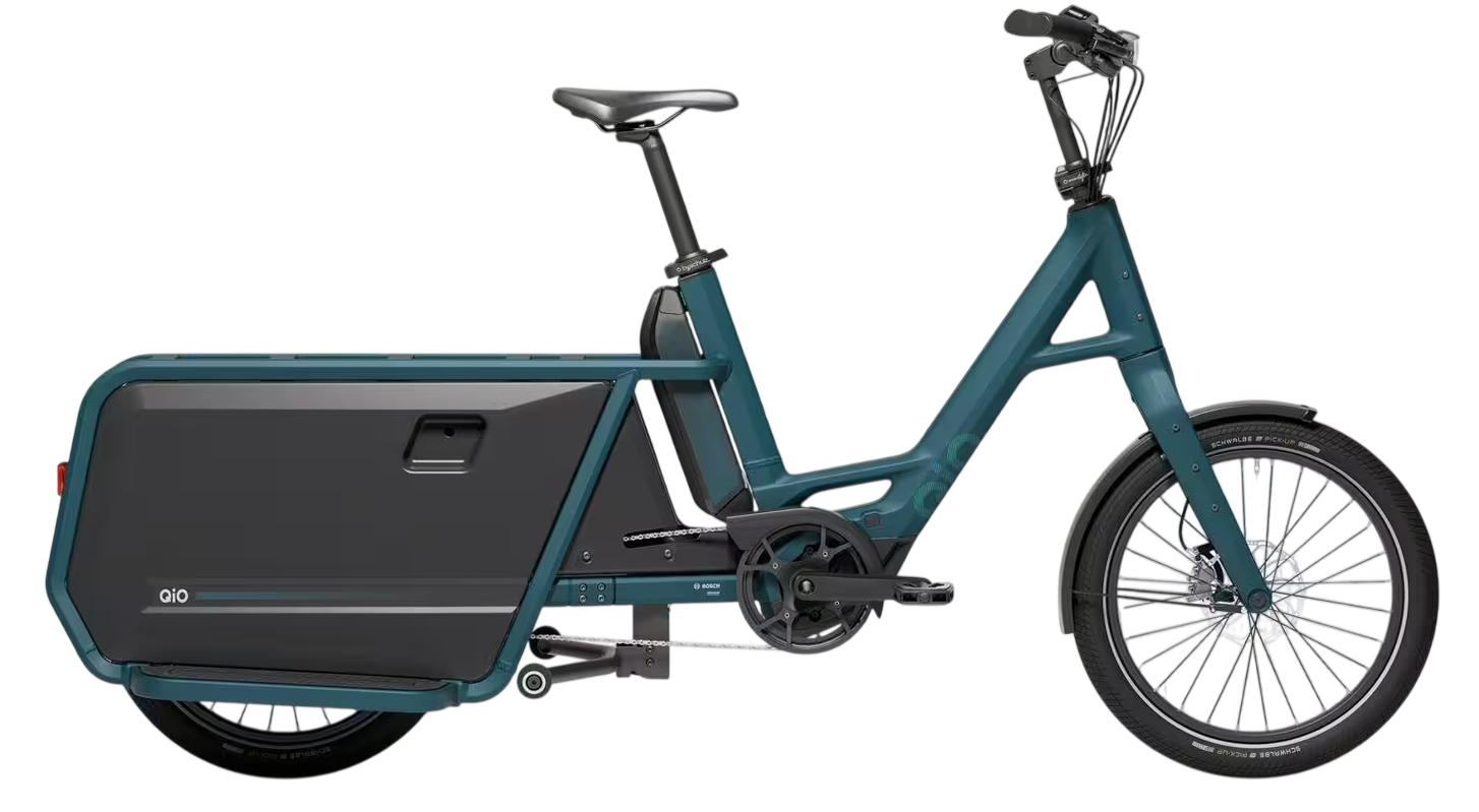QiO Long P9 Petrol Blue matt - 545 Wh - 20 Zoll - Compact (2026)