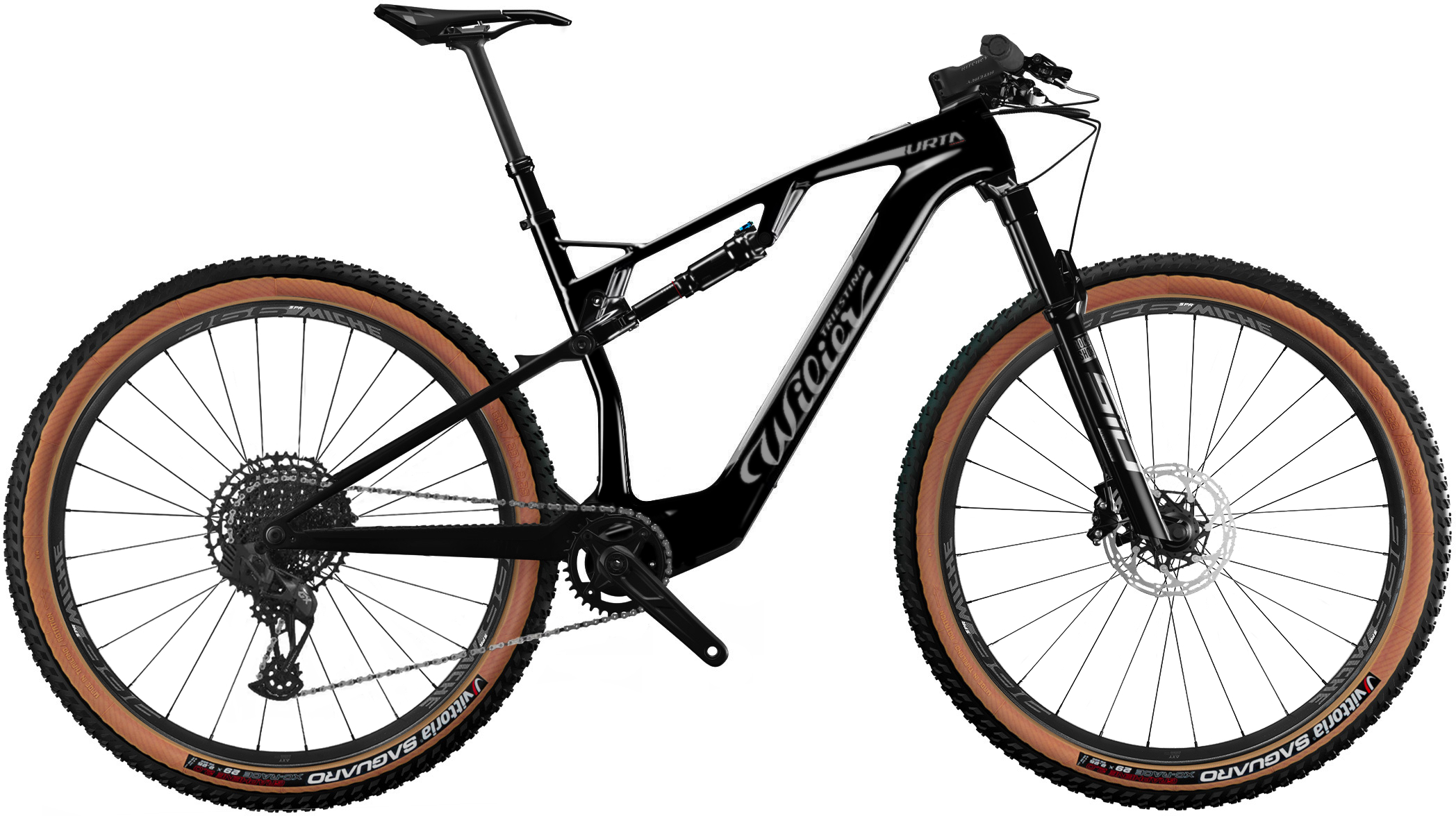 Wilier Urta Hybrid Lead Grey Black - 430 Wh - 29 Zoll - Fully (2024)