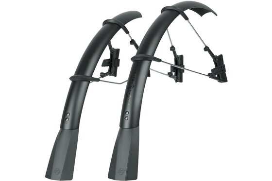 SKS - SKS Raceblade Pro XL Black Matt Rennrad Schutzblech Set 28 Zoll