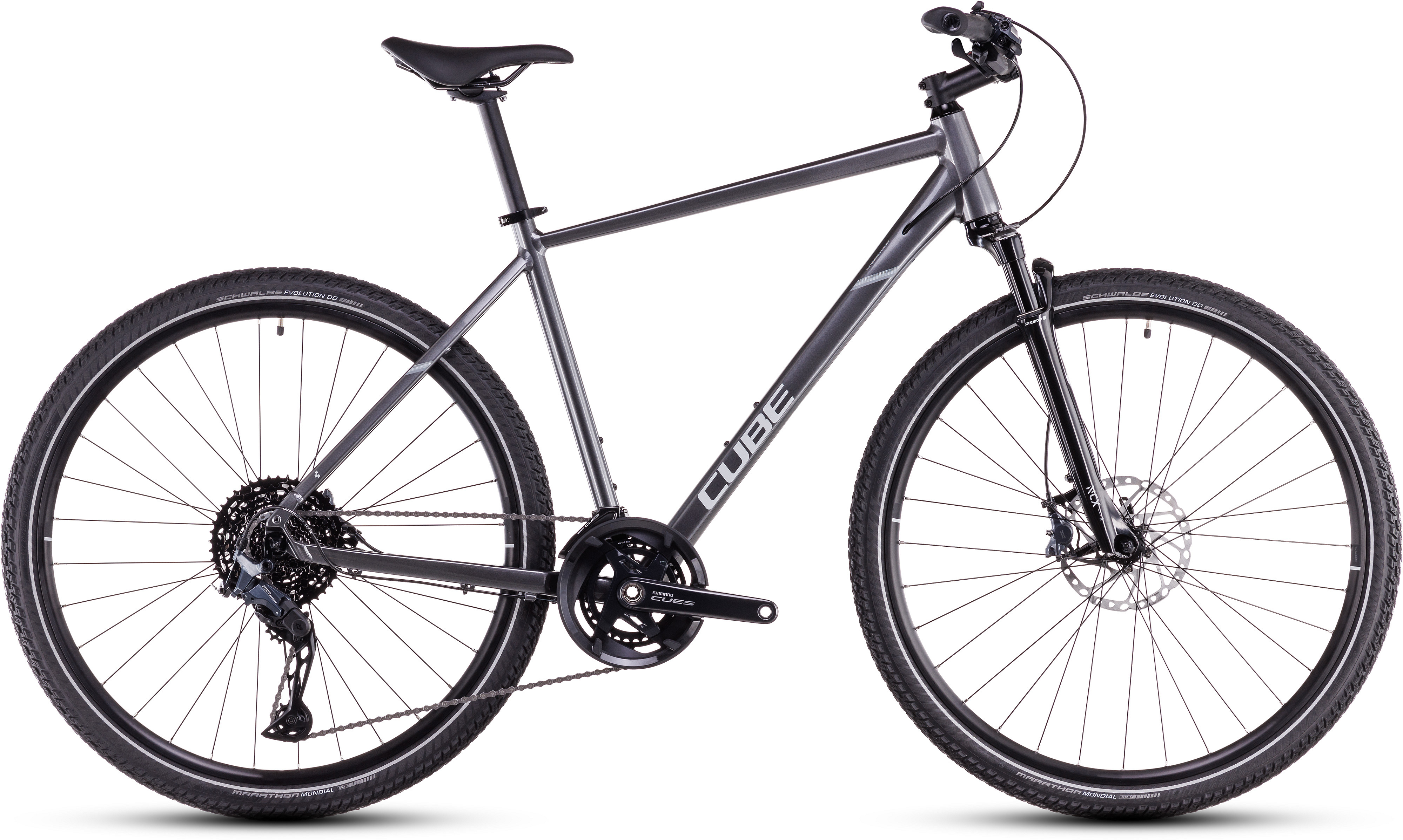 Cube Nature SLX graphite´n´fossil - 28 Zoll - Diamant (2026)