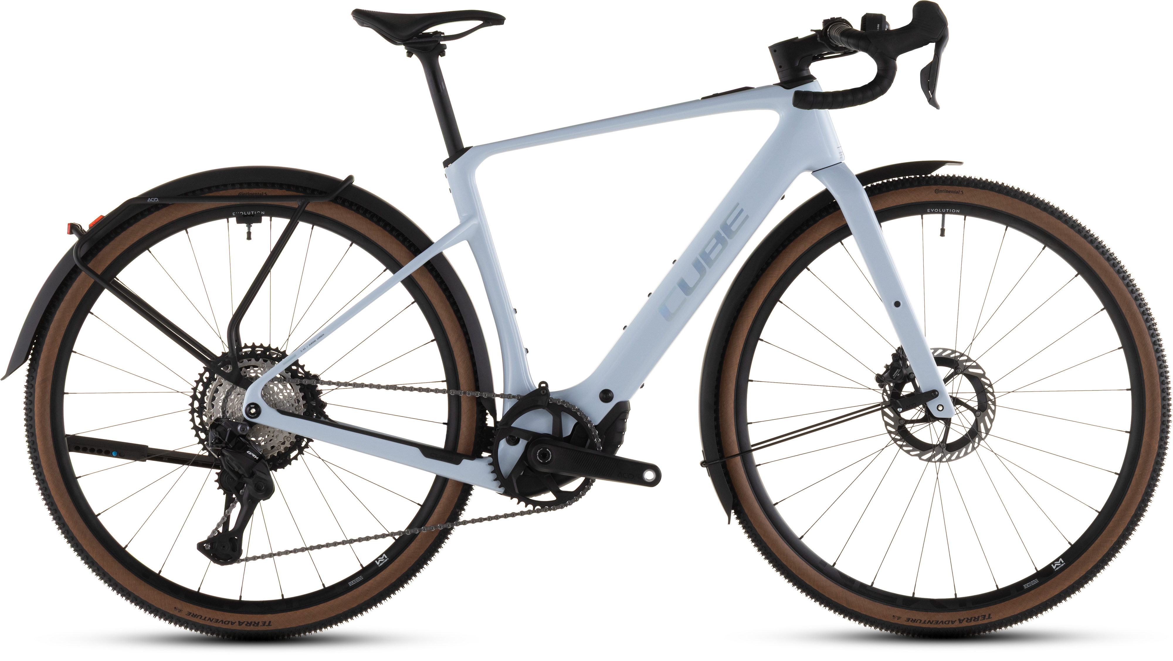 Cube Nuroad Hybrid C:62 SLX 400X FE iceblue´n´prism - 400 Wh - 28 Zoll - Diamant (2026)