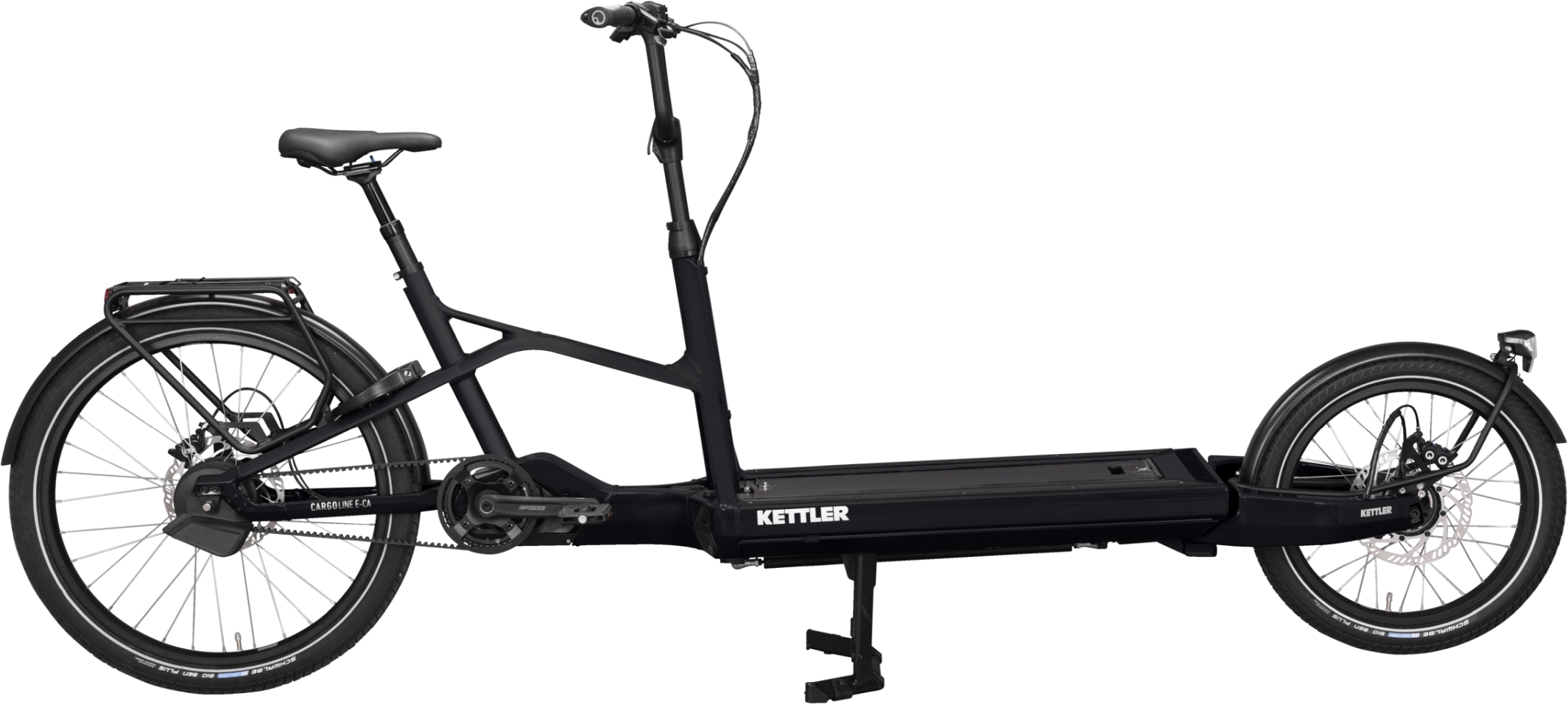 Kettler Cargoline HT 800 E-CA Belt Schwarz - 750 Wh - 20 Zoll - Cargo (2025)