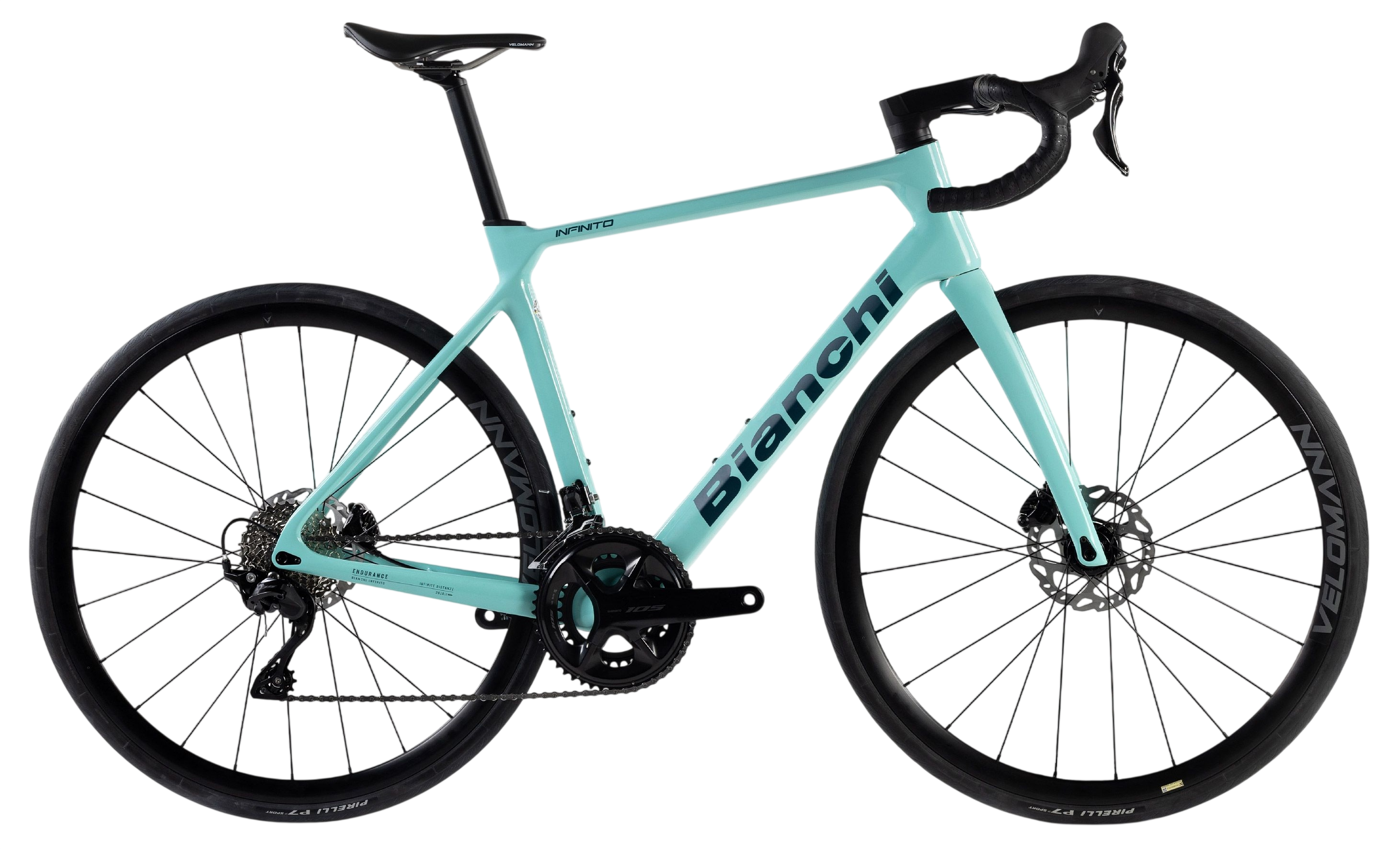 Bianchi Infinito ICR 2K / CK16 / Blue Glossy - Matt Logo - 28 Zoll - Diamant (2026)