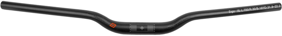 Ergotec Riser Bar Plus Lenker 680mm/14°/31,8mm Schwarz Modell 2026