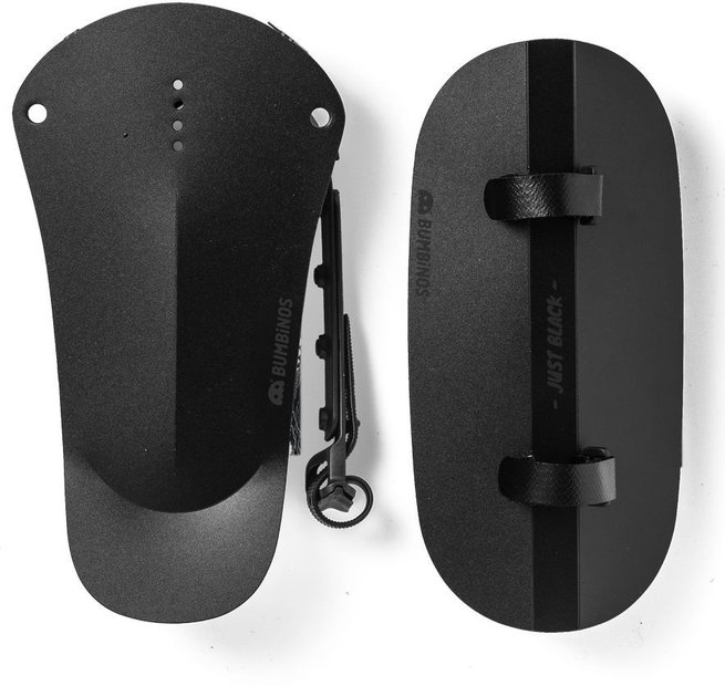 BUMBINOS Spritzschutz HR + Rahmen Splash Pack Just Black Schwarz Modell 2026