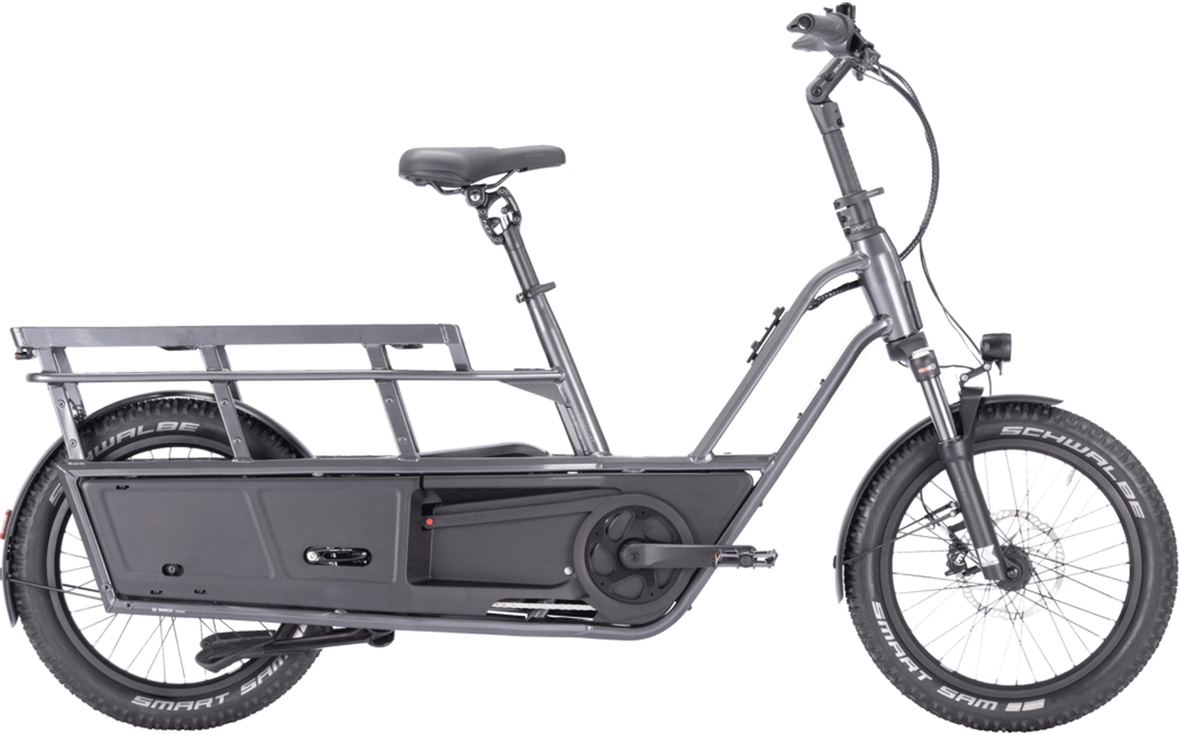 Kettler Flair L-N Belt Dark Grey Shiny - 545 Wh - 20 Zoll - Longtail (2026)