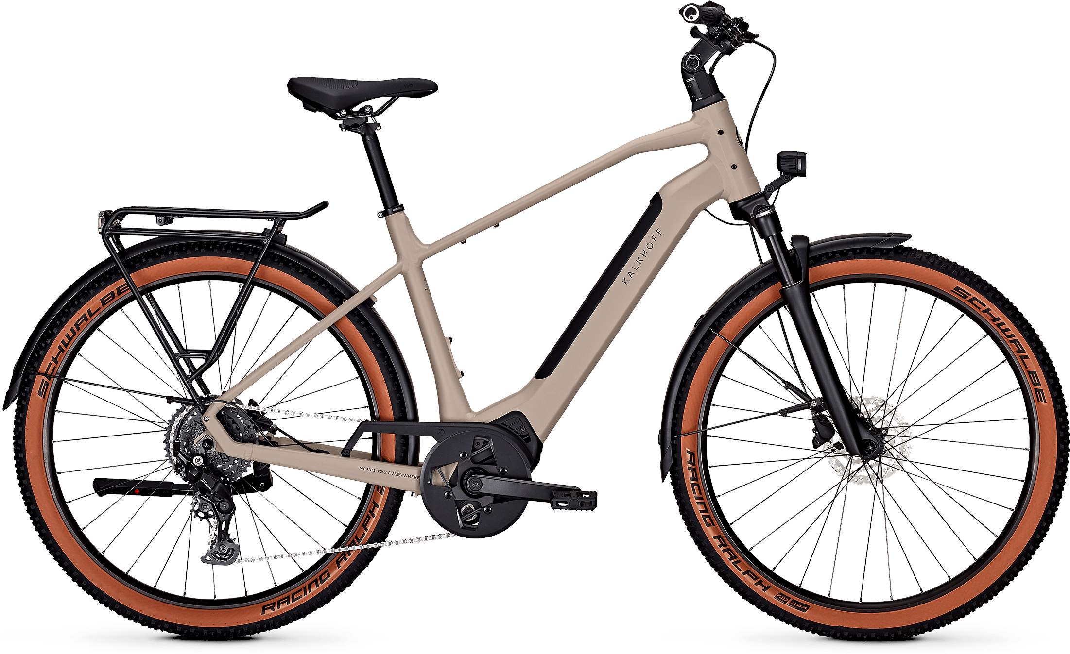 Kalkhoff Entice L Advance moonstonegrey matt - 400 Wh - 27,5 Zoll - Diamant (2026)
