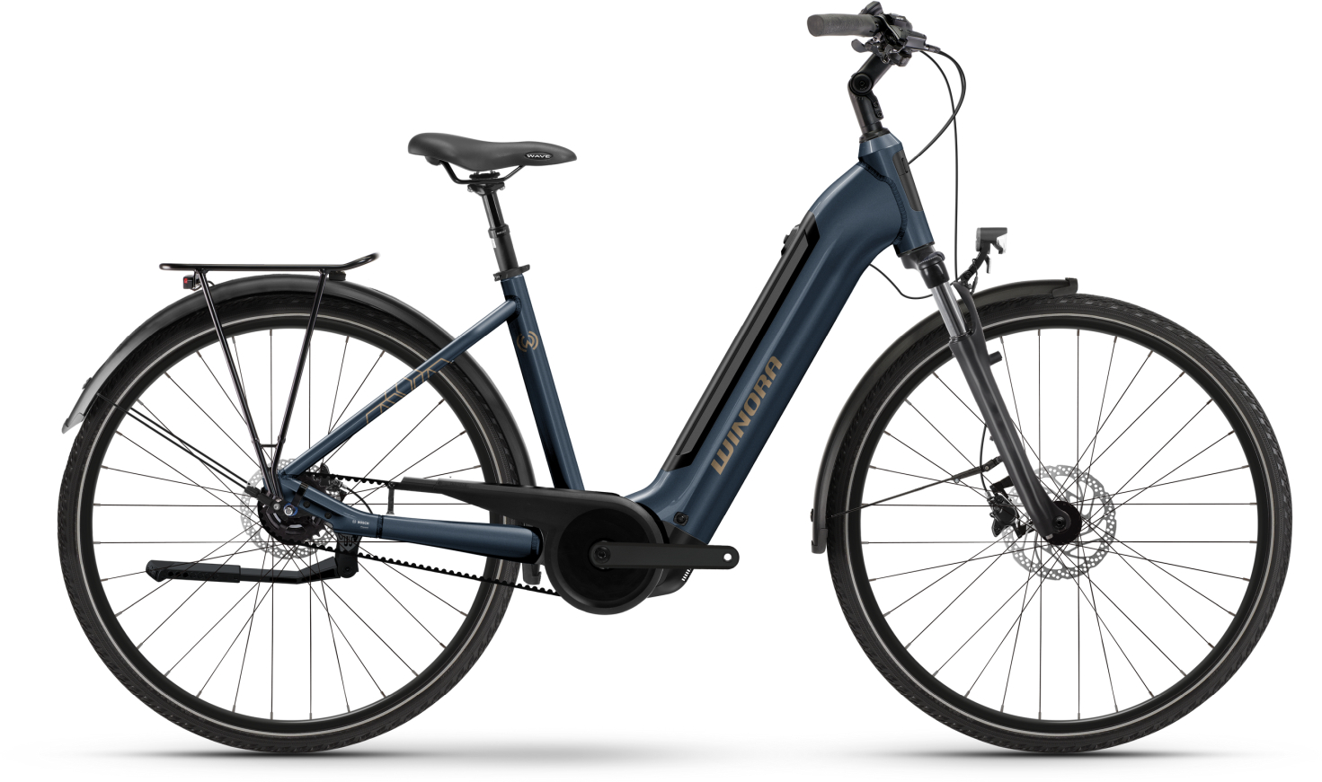 Winora Tria R5 Cavalry Glänzend - 625 Wh - 28 Zoll - Wave (2026)