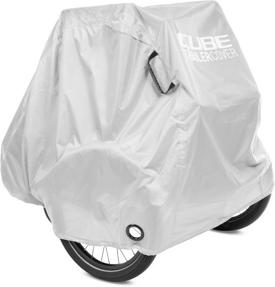 Cube Faltgarage für Fahrradanhänger Grau Modell 2026