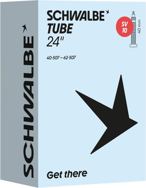 Schwalbe SV10 Schlauch 24 Zoll - 40 mm Schwarz Modell 2026