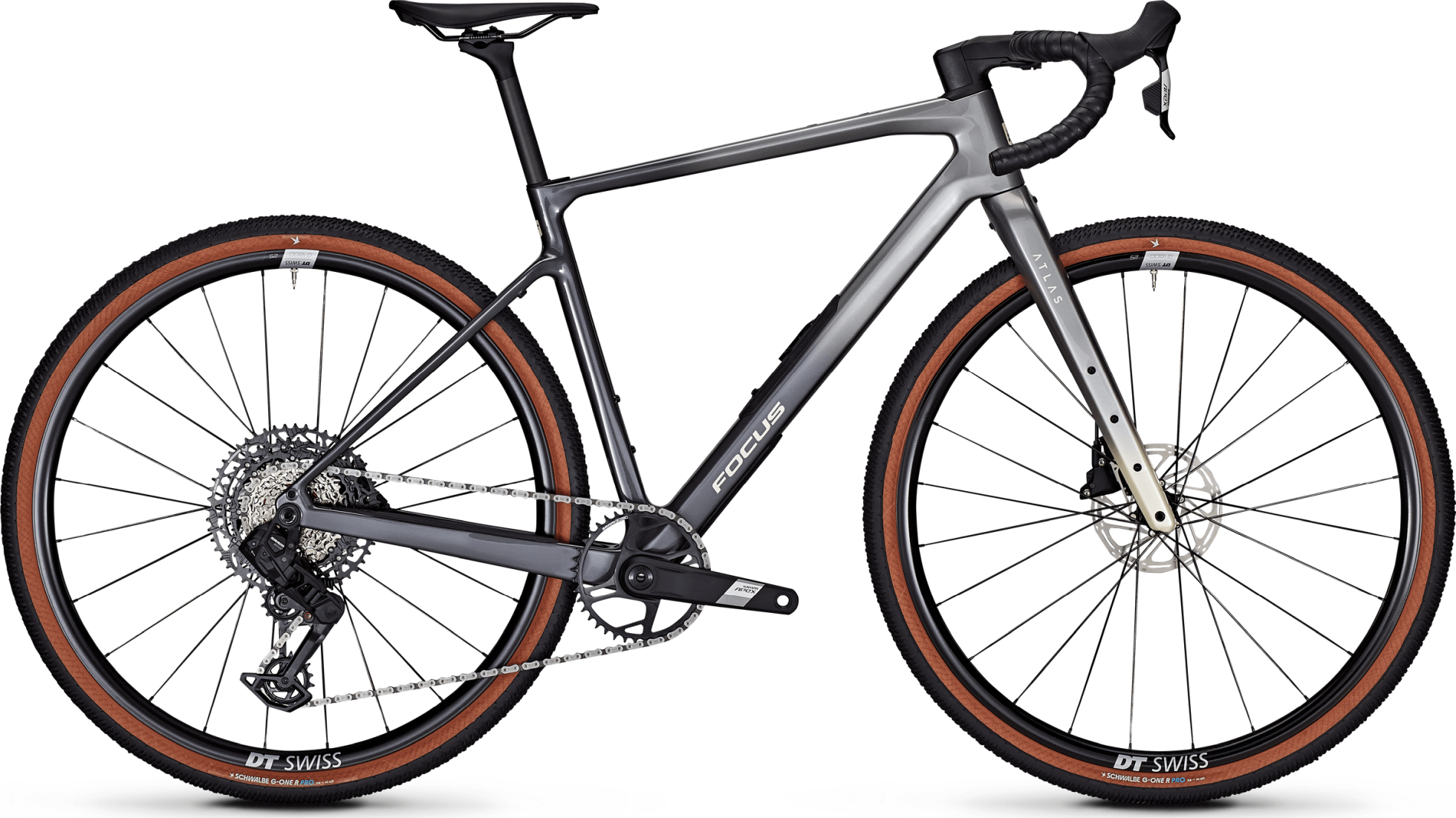 Focus Atlas 8.8 Nepalsilver / Steelgrey - 28 Zoll - Diamant (2026)