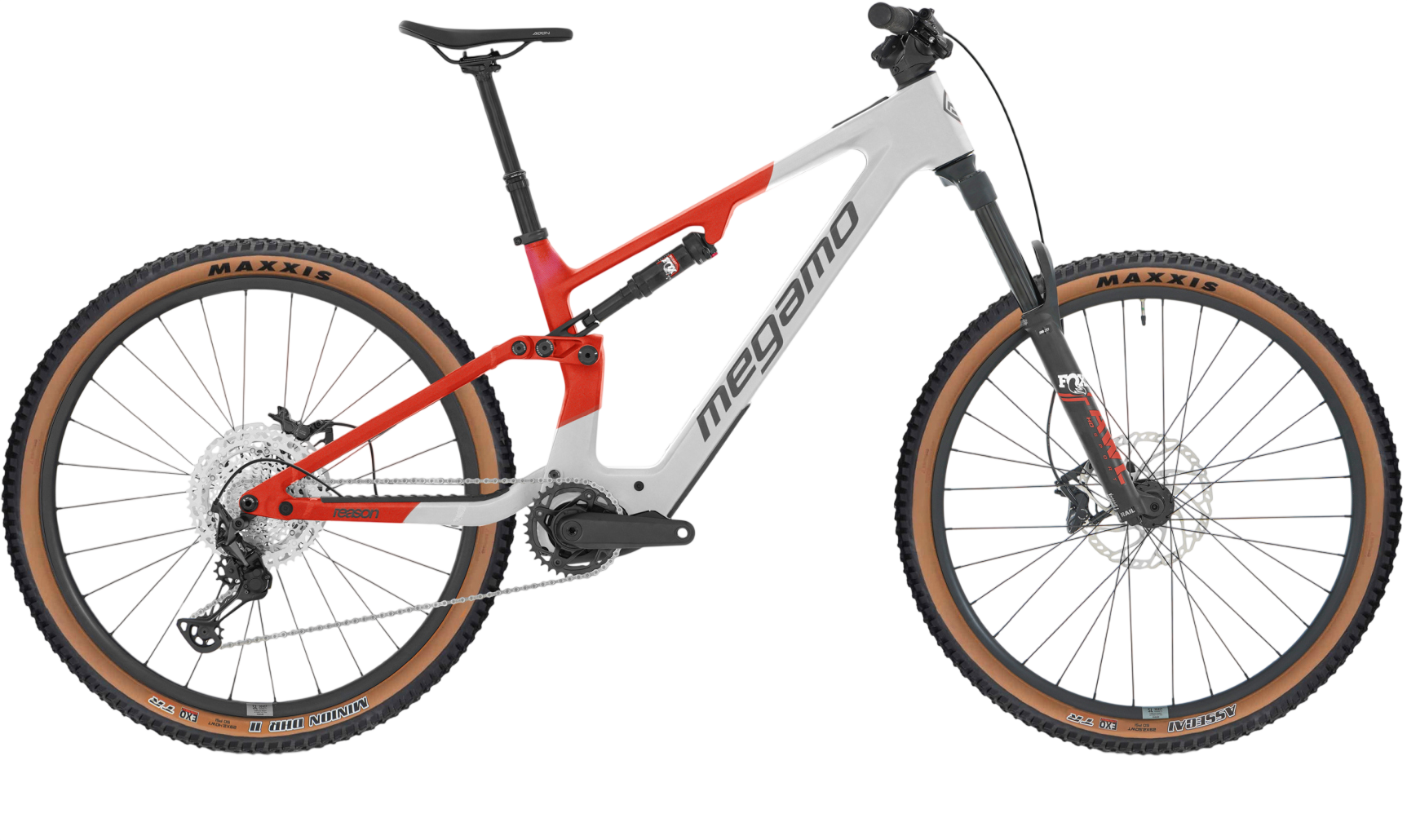 Megamo Reason AL 07 Silber - 800 Wh - 29 Zoll - Fully (2026)