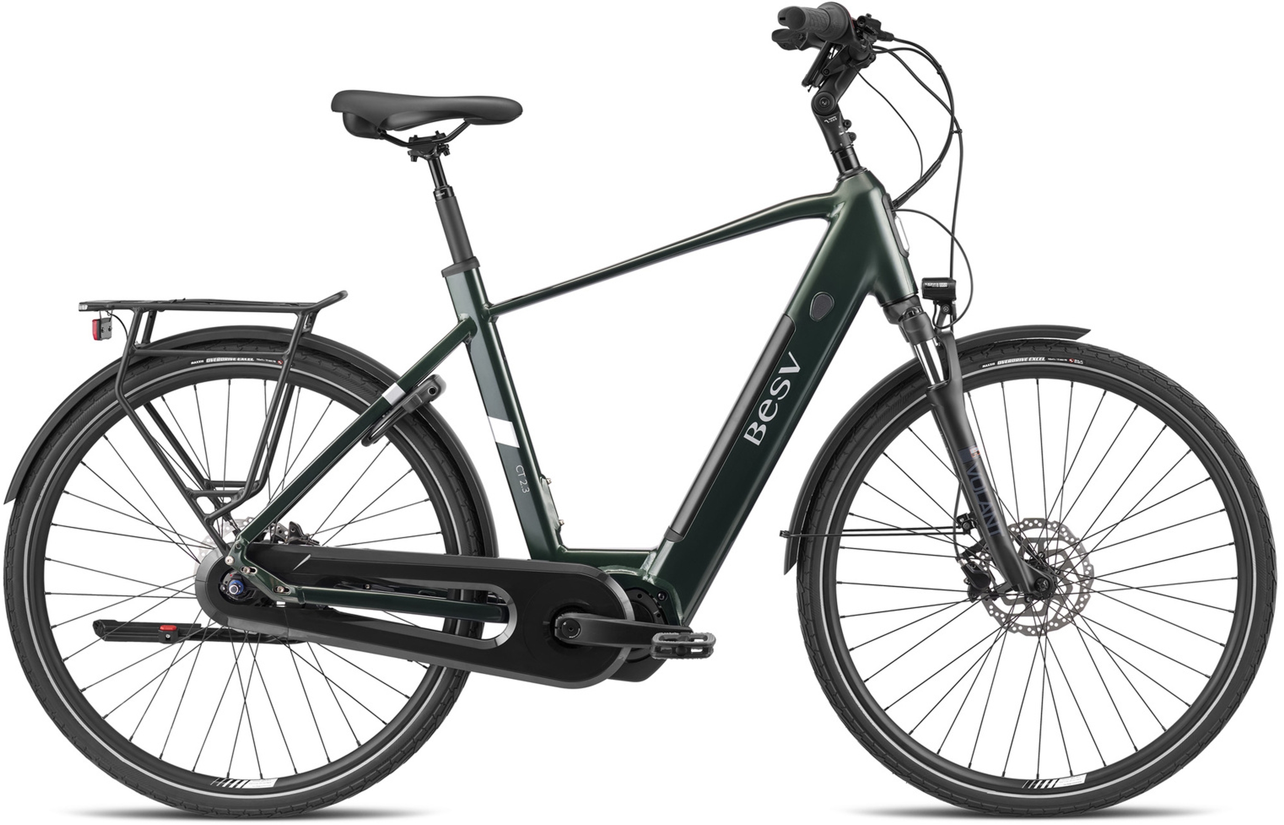 BESV CT 2.3 gloss deep sea green - 504 Wh - 28 Zoll - Diamant (2022)