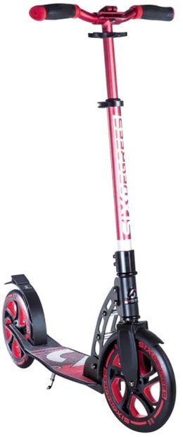 Six Degrees Aluminium Scooter Pro 230/215 Rot Modell Aktion