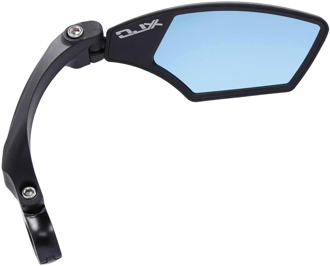 XLC Fahrradspiegel MR-K20 – Für Lenker-Innenklemmung 14,8-22,5 Mm, Bruchsicheres Blue HD-Spiegelglas, Schwarz