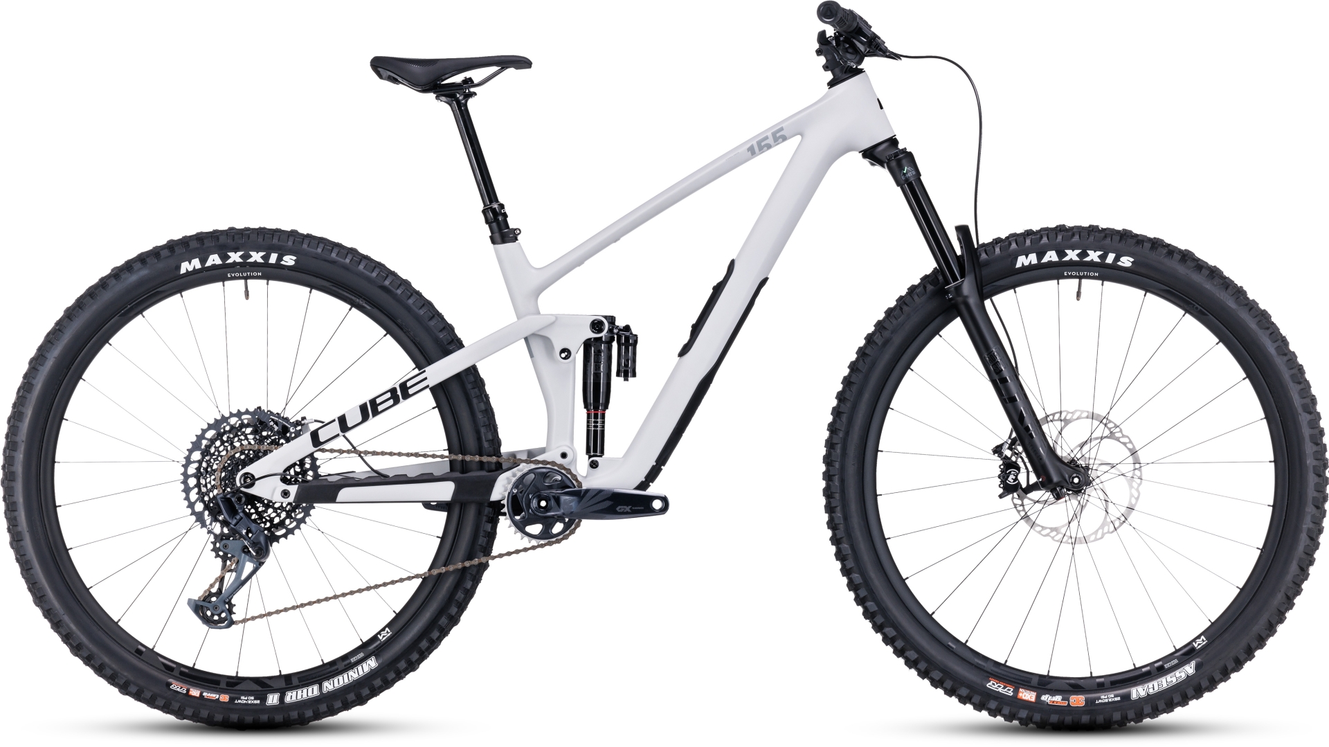 Cube Stereo ONE55 C:62 Race 29 lightgrey´n´grey - 29 Zoll - Fully (2023)