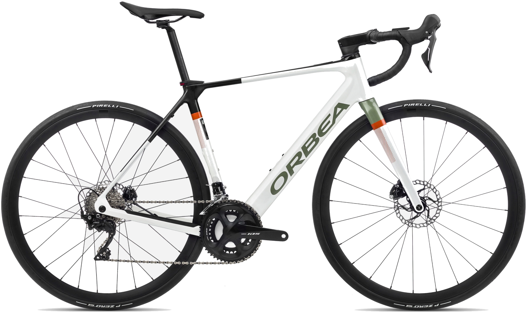 Orbea Gain M30 Weiß - 352 Wh - 28 Zoll - Diamant (2023)